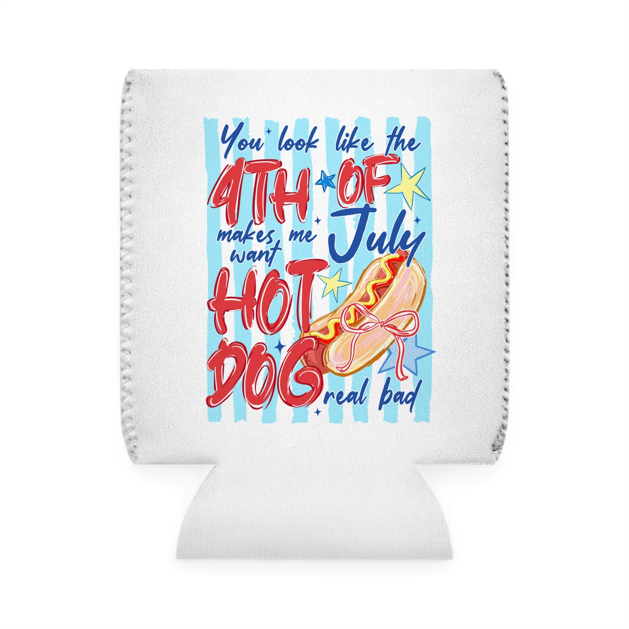 Can Cooler Sleeve fourth of july