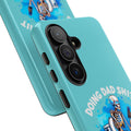Phone Case — "Doing Dad Shit" Skeleton Toilet Funny Dad Gift