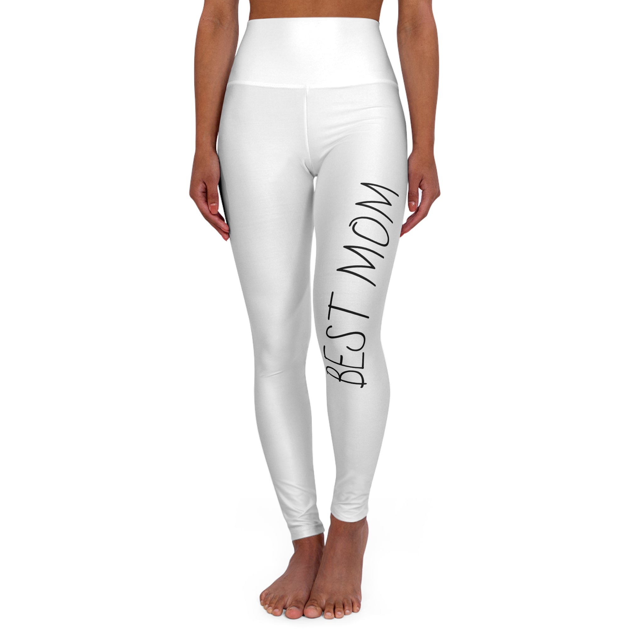 High Waisted Yoga Leggings (AOP)