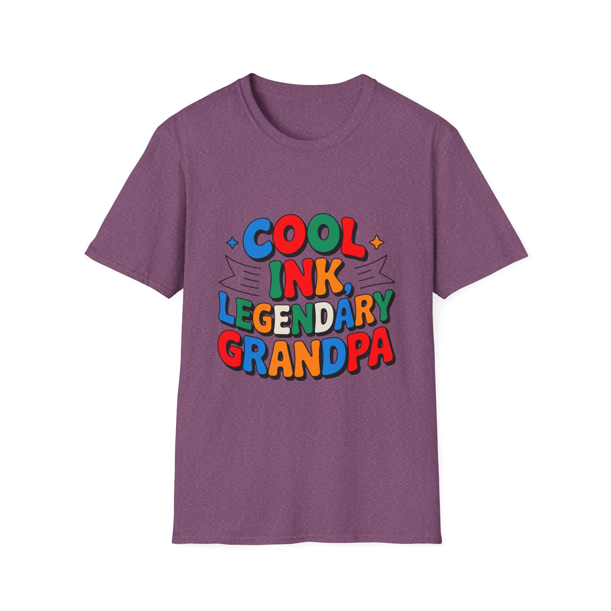 Legendary Grandpa T-Shirt – colorful cool ink for grandpa.