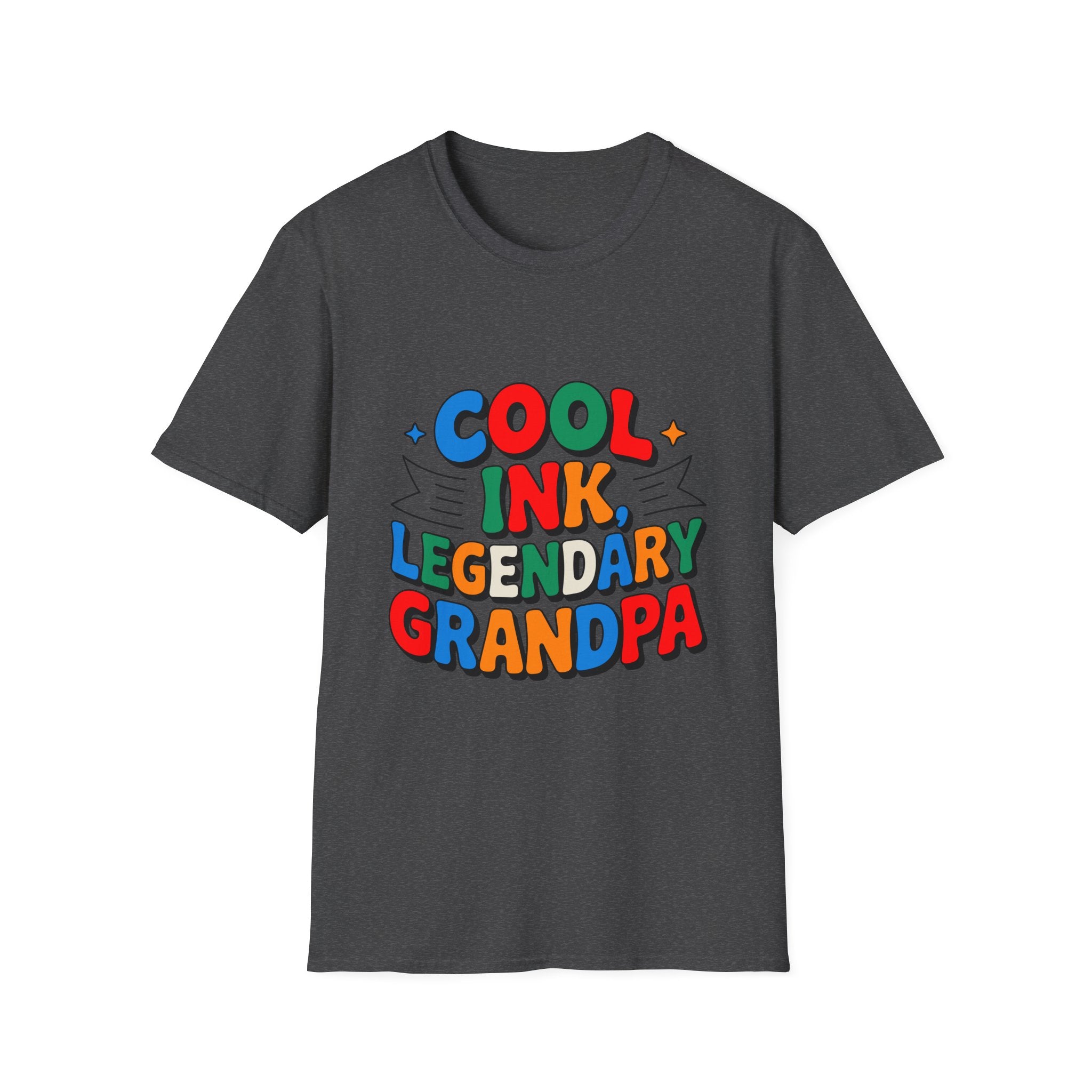 Legendary Grandpa T-Shirt – colorful cool ink for grandpa.