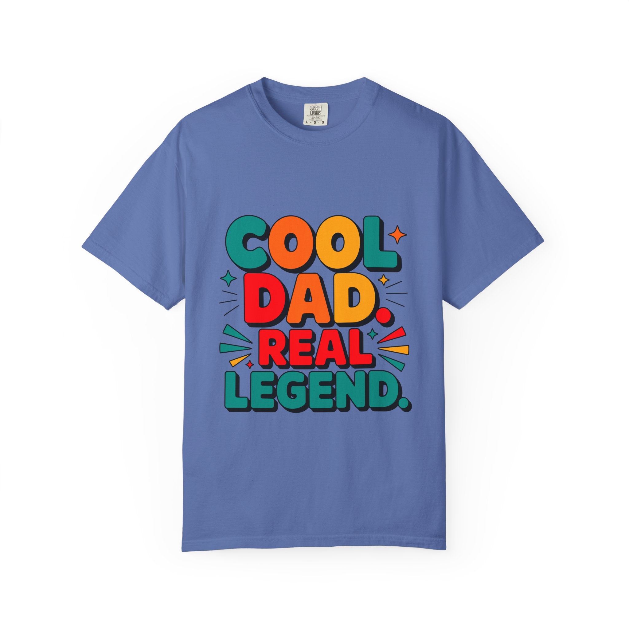 Cool Dad Real Legend T-Shirt — Father's Day Funny Retro Graphic Tee