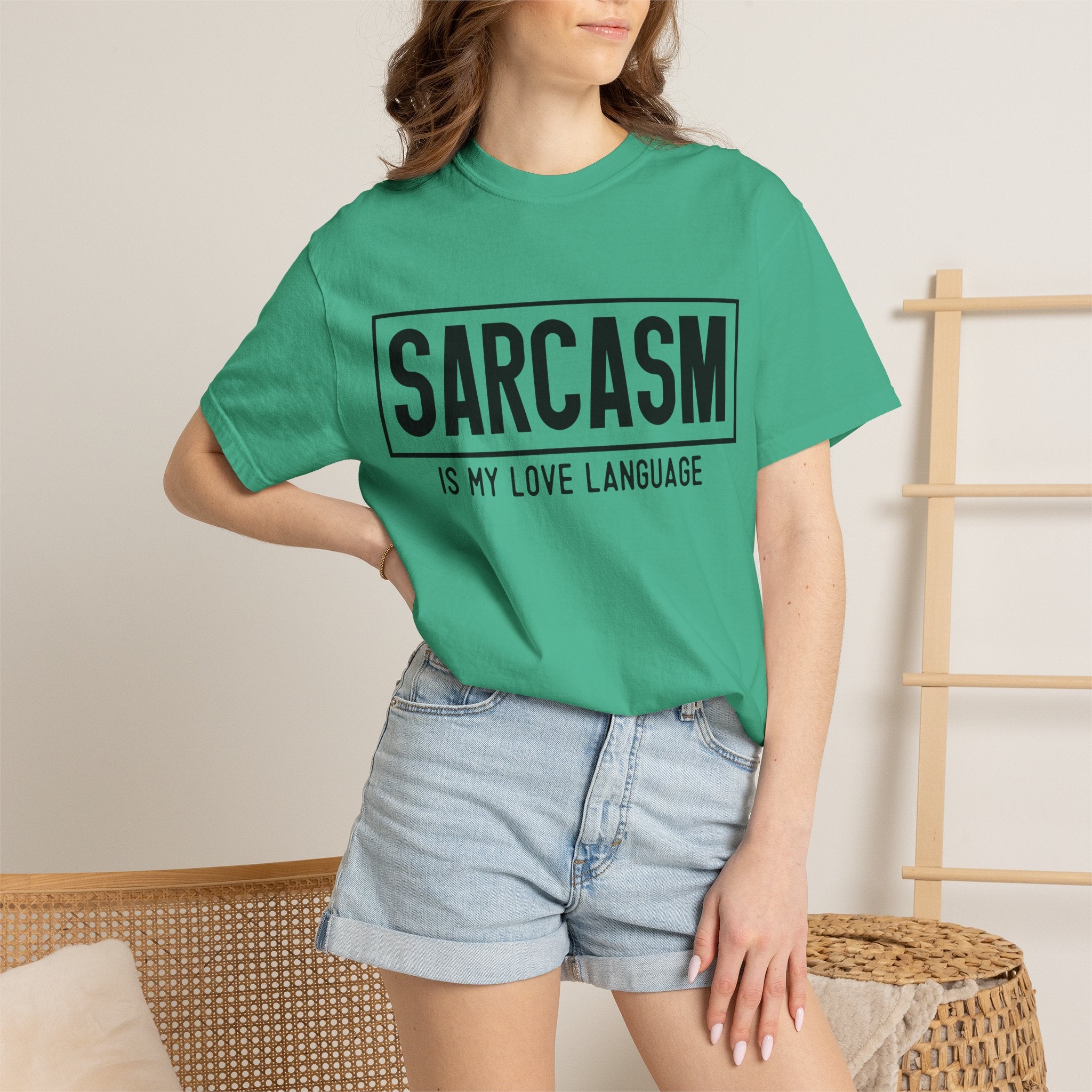 Sarcasm Is My Love Language T-Shirt — Funny Graphic Tee