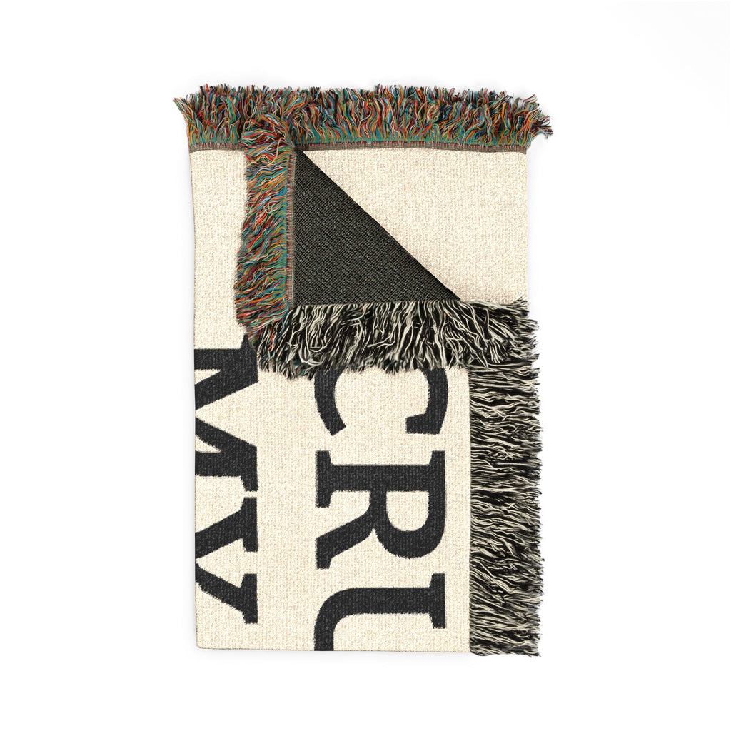 Cruisin' My Way Into 60 Woven Blanket — 60th Birthday Throw Gift