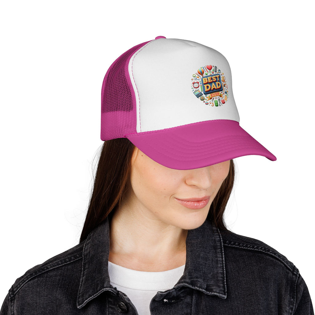 Best Dad Trucker Cap