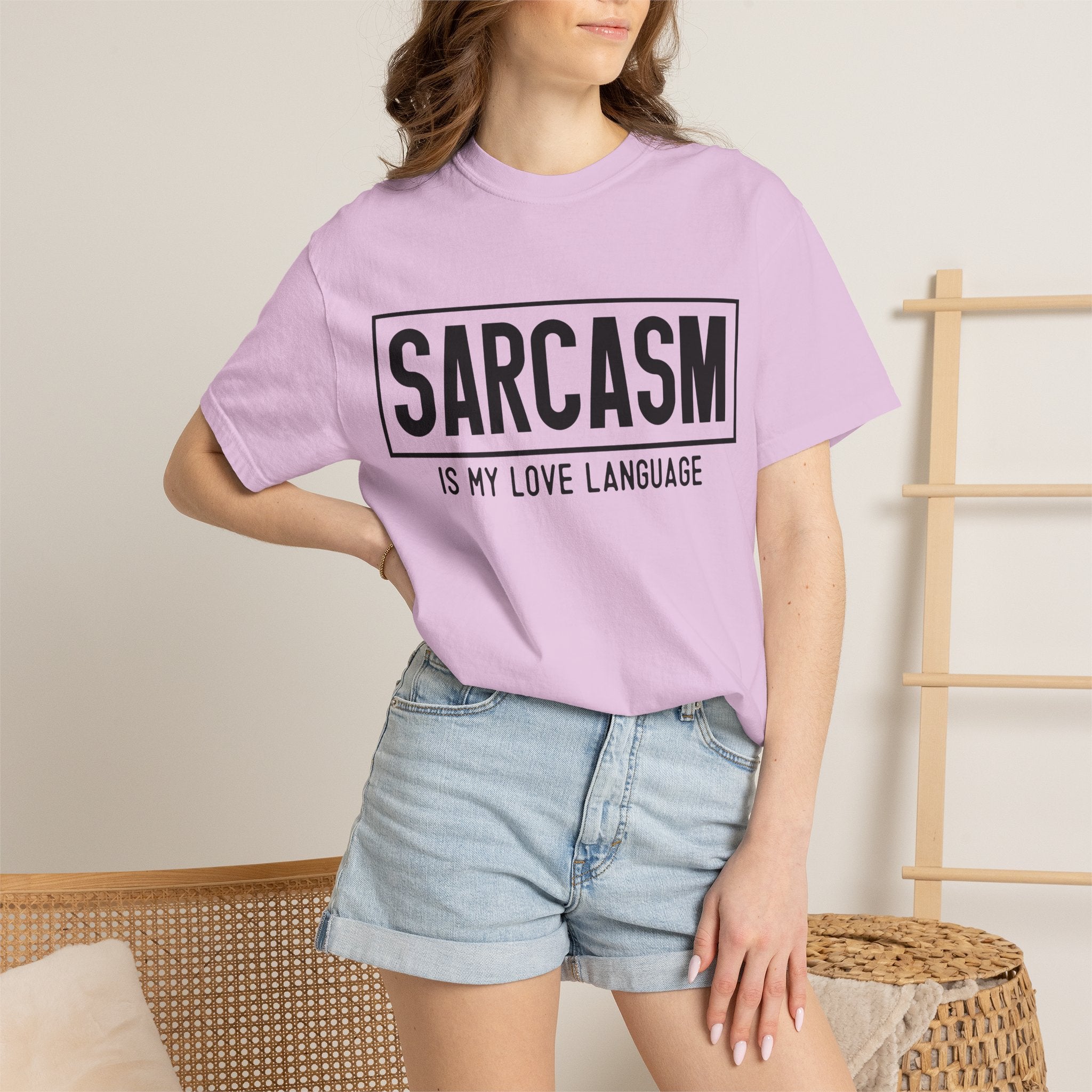 Sarcasm Is My Love Language T-Shirt — Funny Graphic Tee