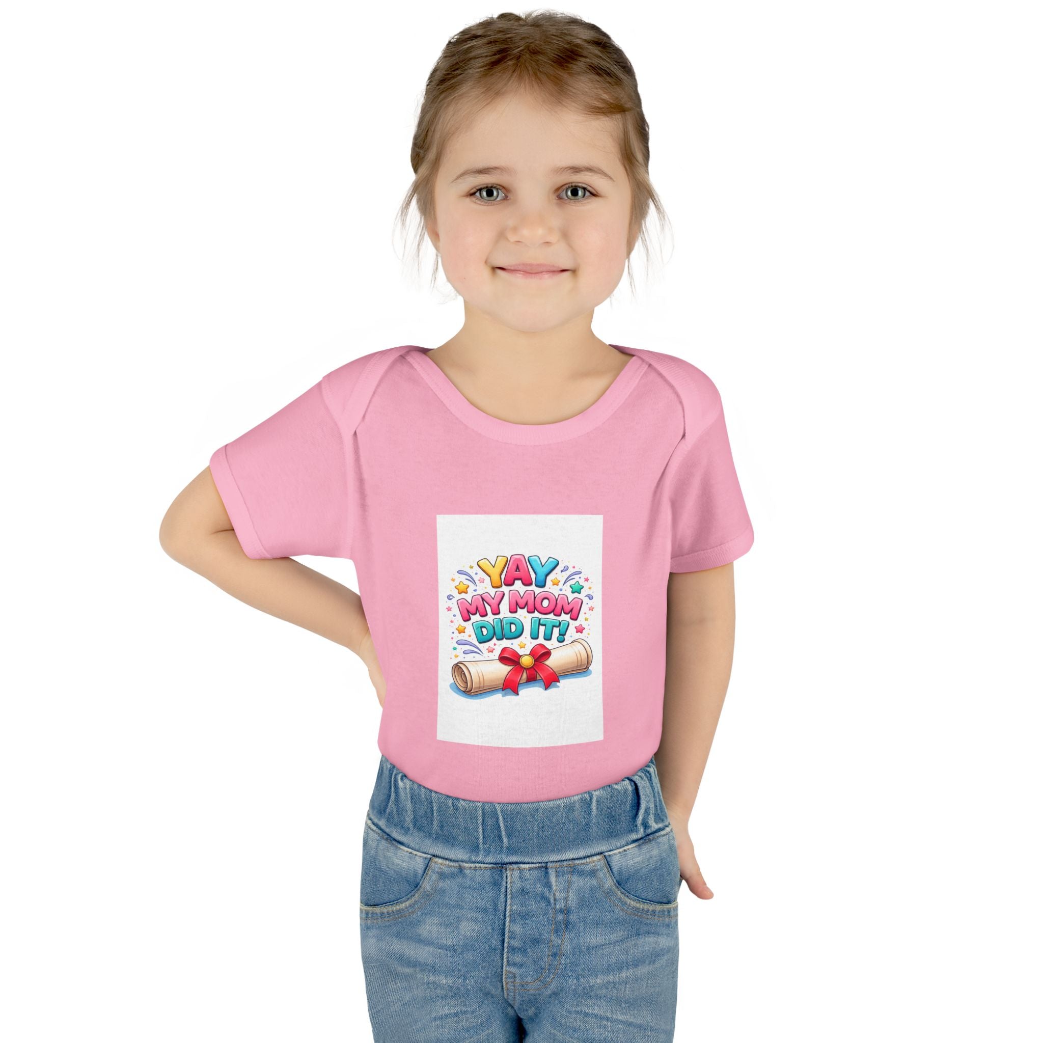 Graduation announcement baby onesie