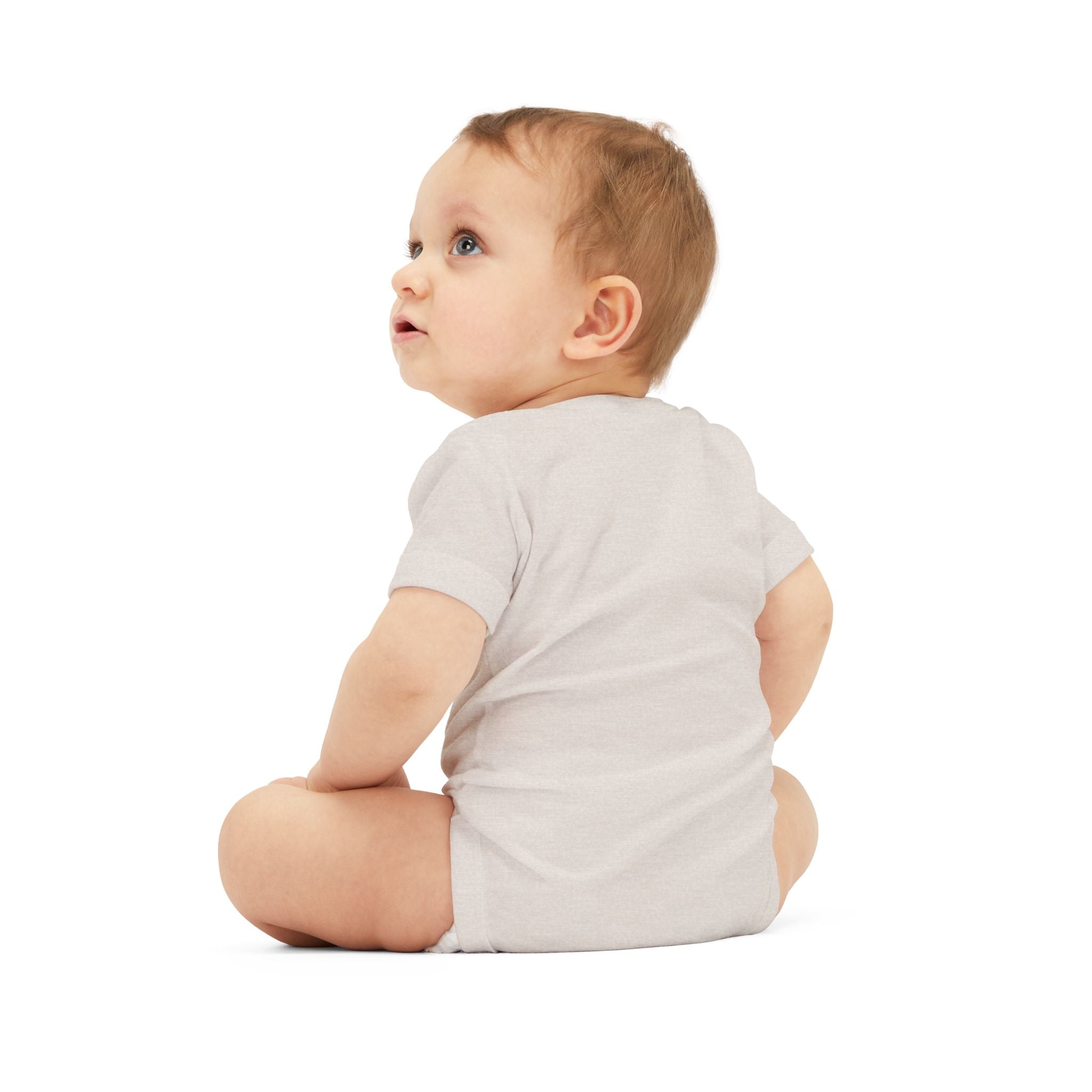 Infant Onesie - "LOVE" Patriotic Heart Baby Bodysuit