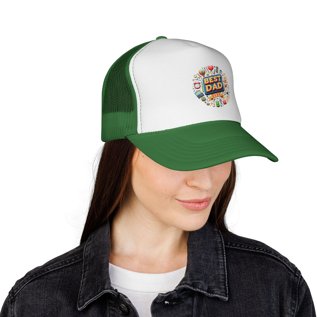 Best Dad Trucker Cap