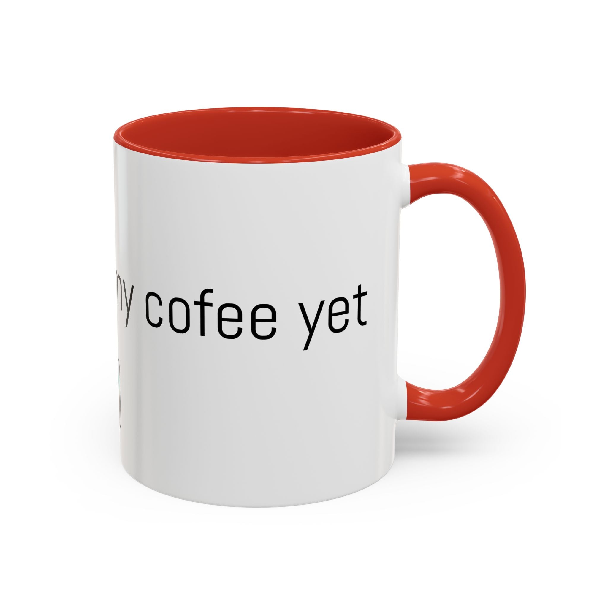 Coffee Mug — "I Haven't Had My Coffee Yet" Funny Emoji Middle Finger Accent Mug (11/15 oz)