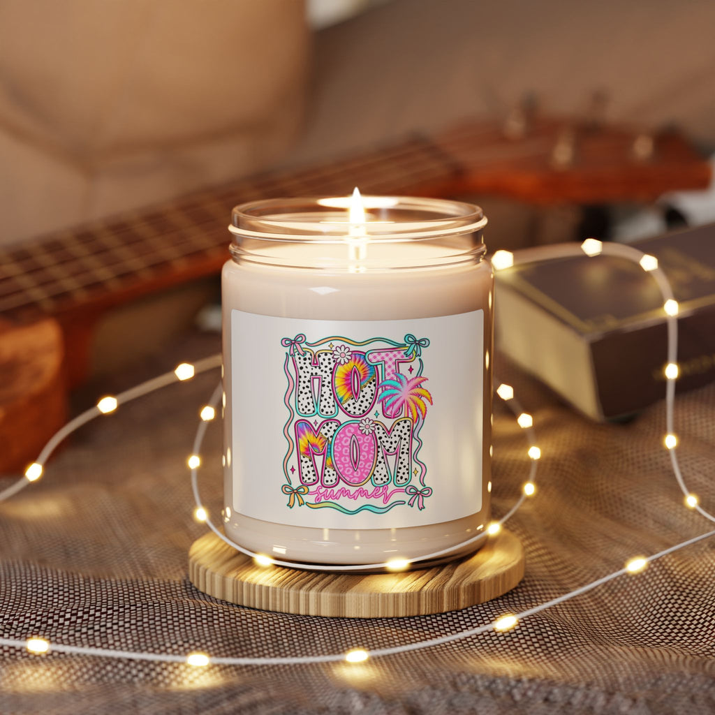 Soy Candle — 'Hot Mom' Tropical Scented 9oz Jar