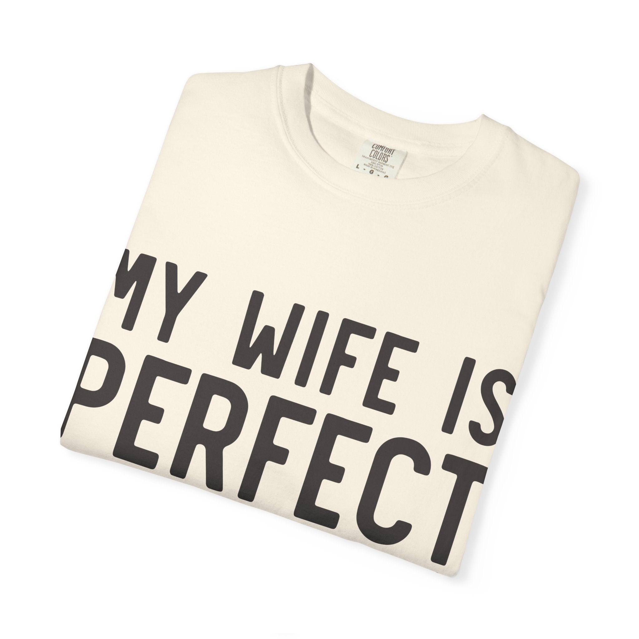 My Wife Is Perfect (she bought me this shirt) T-Shirt