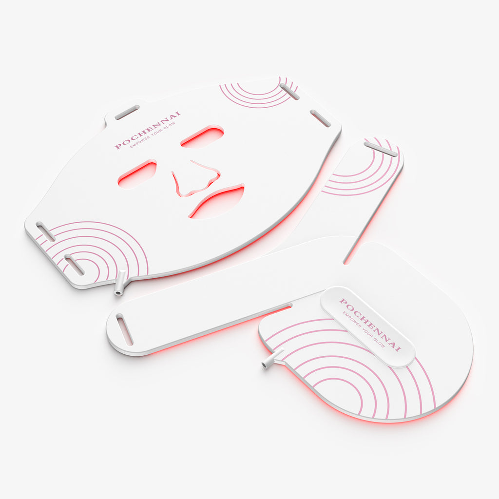 Rechargeable Red Light Therapy Facial Mask
