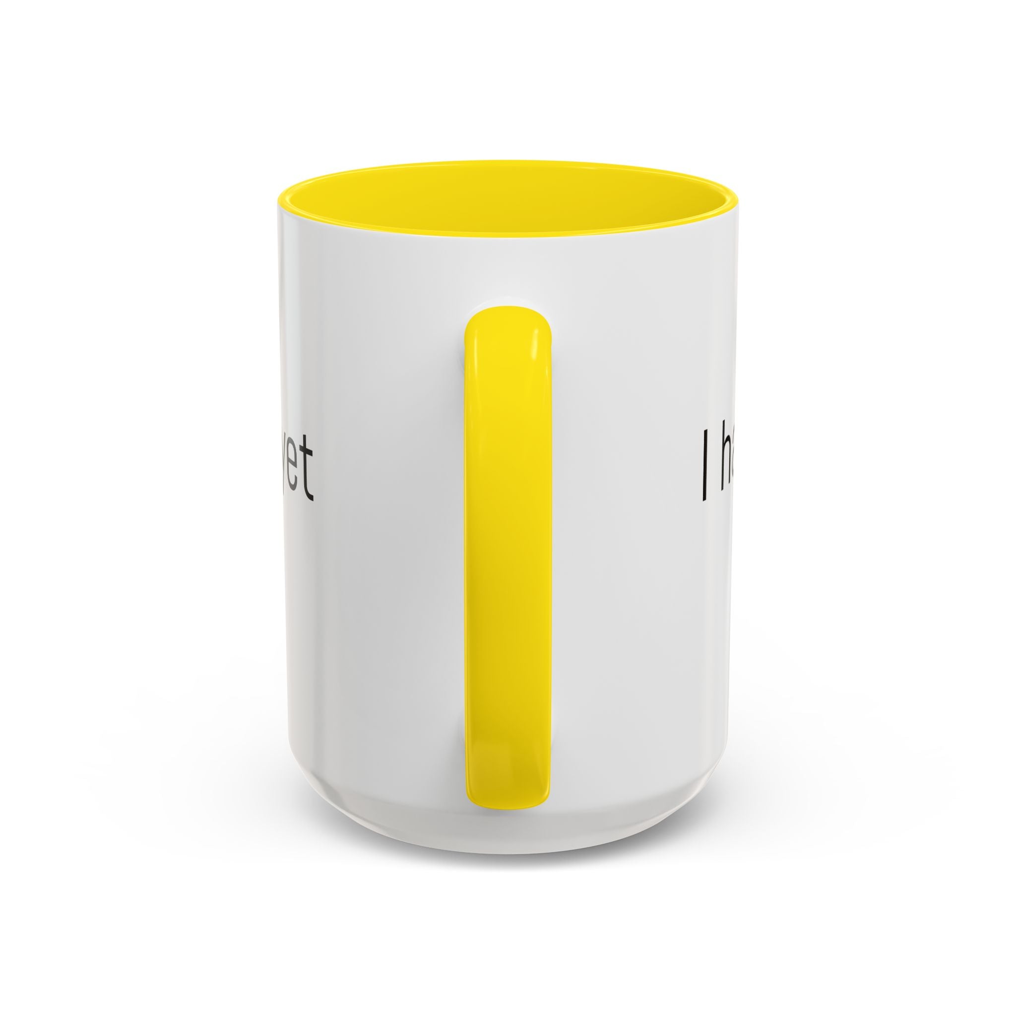 Coffee Mug — "I Haven't Had My Coffee Yet" Funny Emoji Middle Finger Accent Mug (11/15 oz)