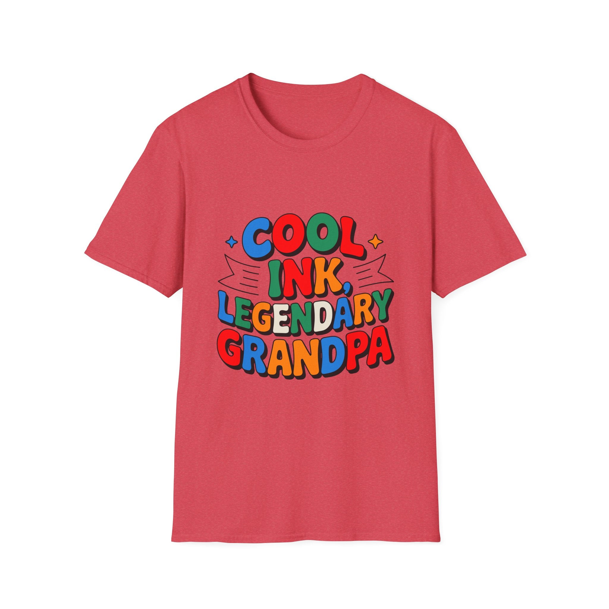 Legendary Grandpa T-Shirt – colorful cool ink for grandpa.
