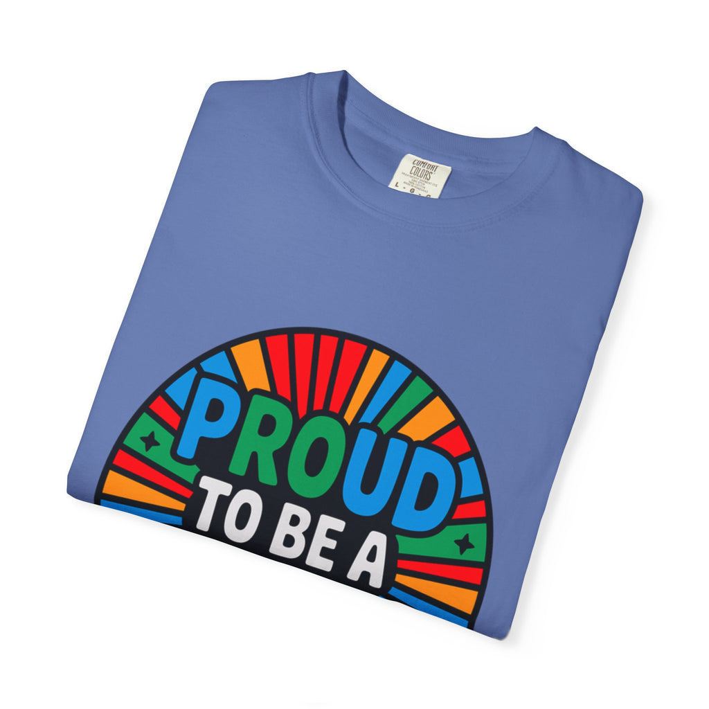 Proud to Be a Dad T-Shirt — Colorful Retro Pride Father's Day Tee