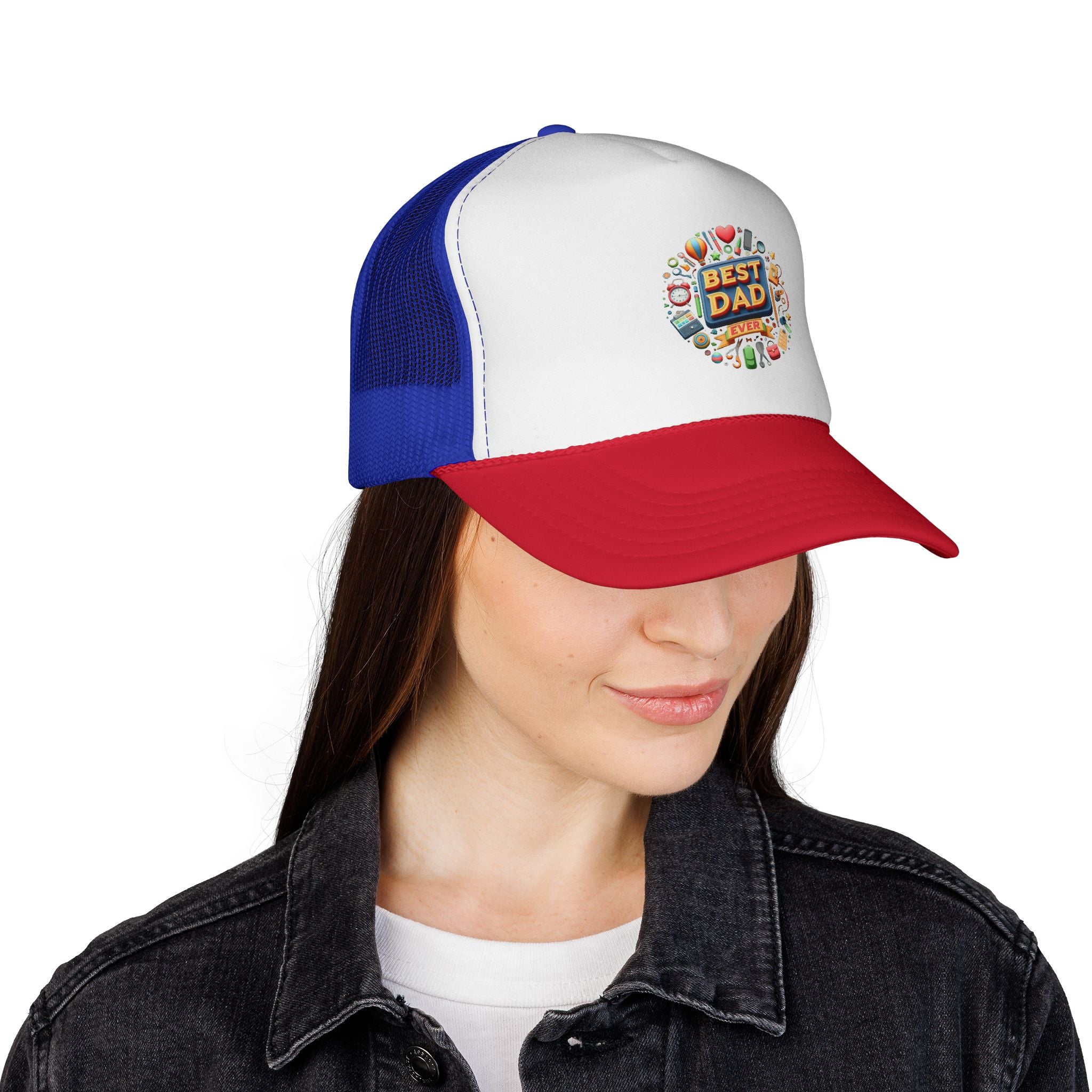 Best Dad Trucker Cap