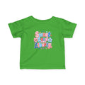 Infant Tee — "Sweet and Liberty" Patriotic Pink & Blue Baby Shirt