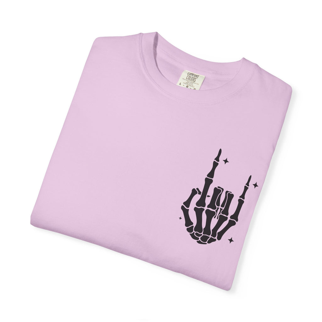 Fourth of July Skull T-Shirt — "Chill the Fourth Out" Patriotic Skeleton Tee