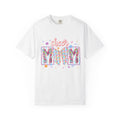 Cheer Mom T-Shirt — Colorful Pom-Pom Cheerleading Mom Tee
