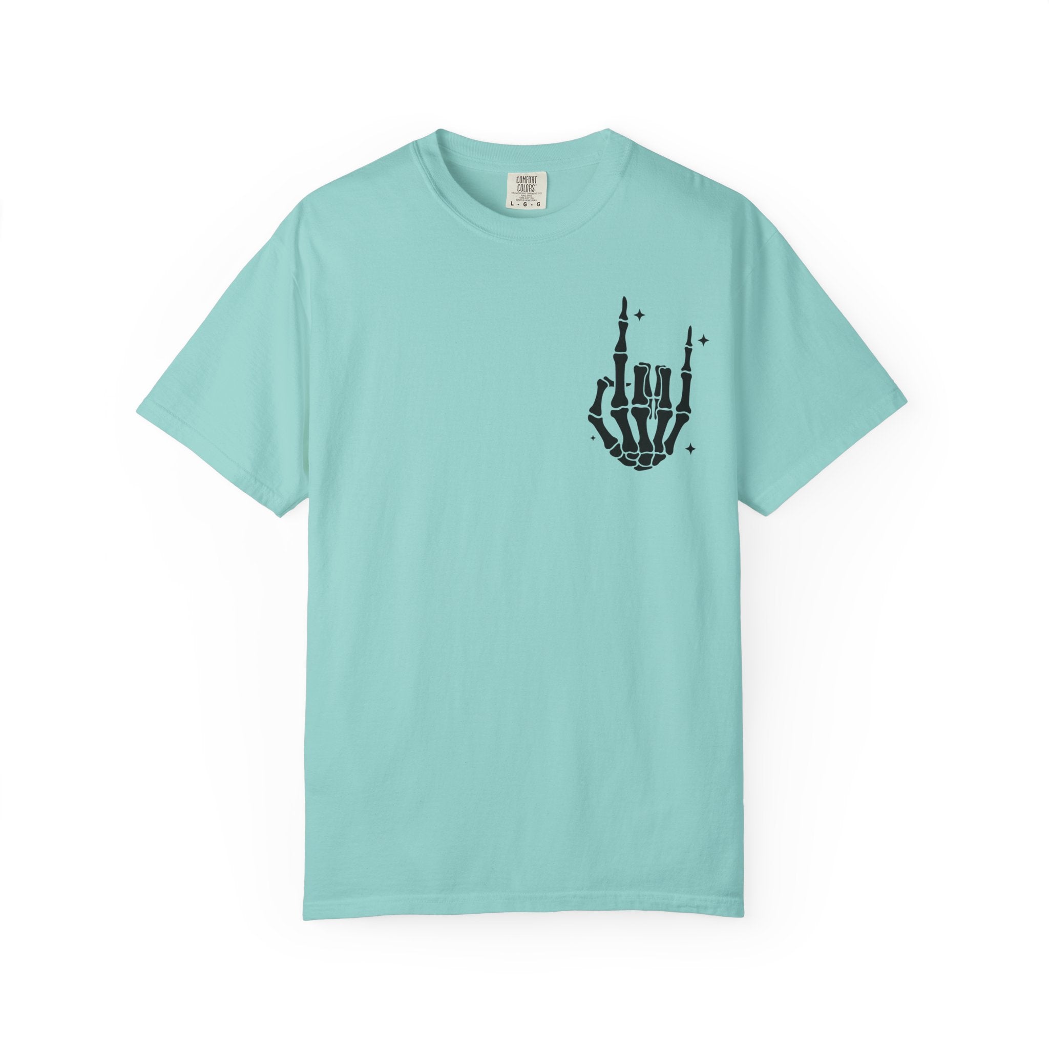 Fourth of July Skull T-Shirt — "Chill the Fourth Out" Patriotic Skeleton Tee