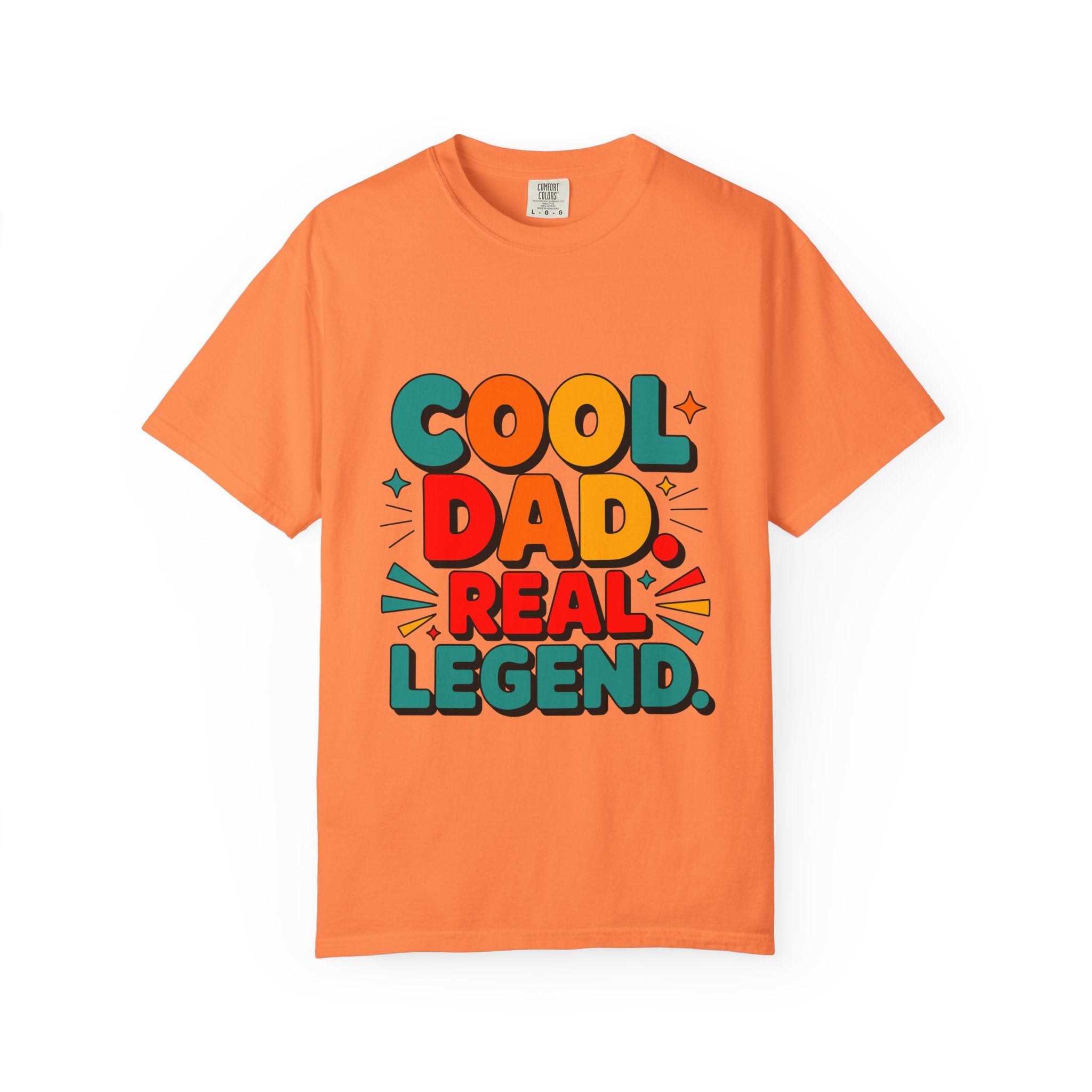 Cool Dad Real Legend T-Shirt — Father's Day Funny Retro Graphic Tee