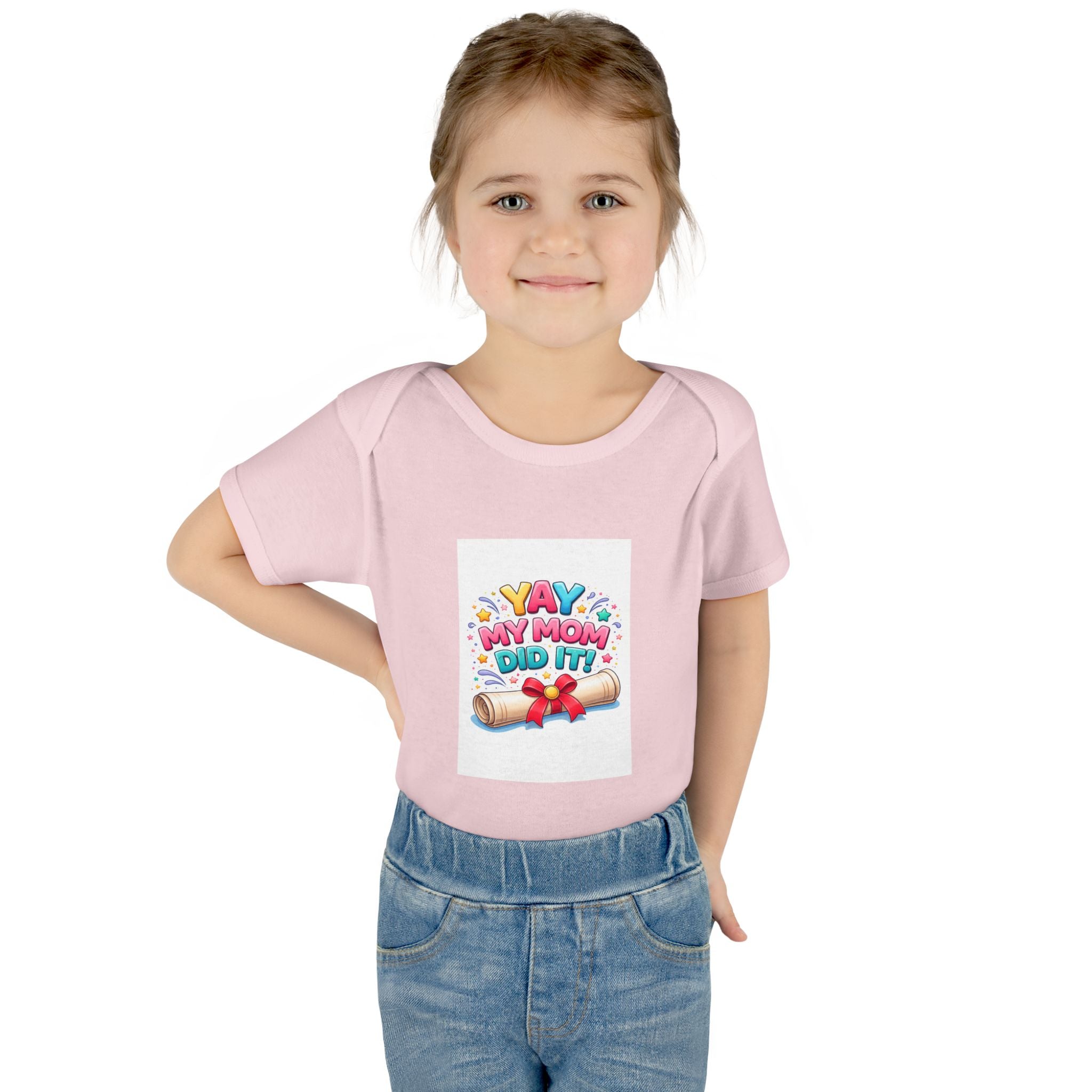 Graduation announcement baby onesie