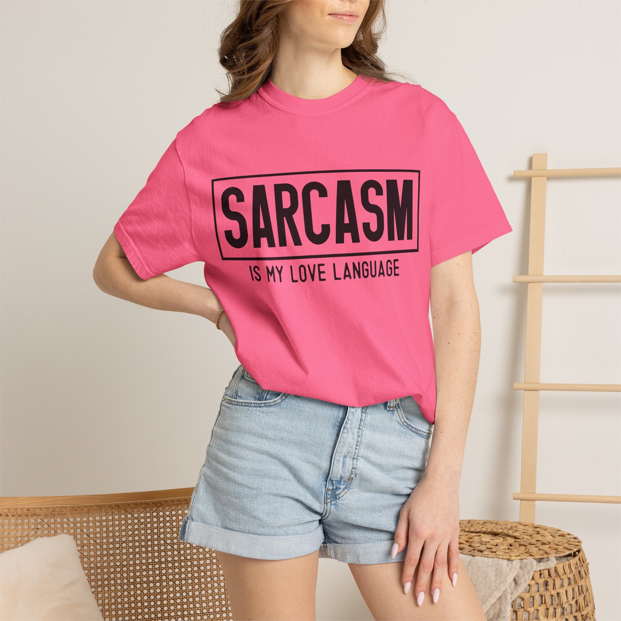 Sarcasm Is My Love Language T-Shirt — Funny Graphic Tee