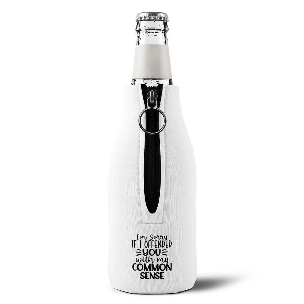 Dad Camo Zip-Up Bottle Cooler Sleeve