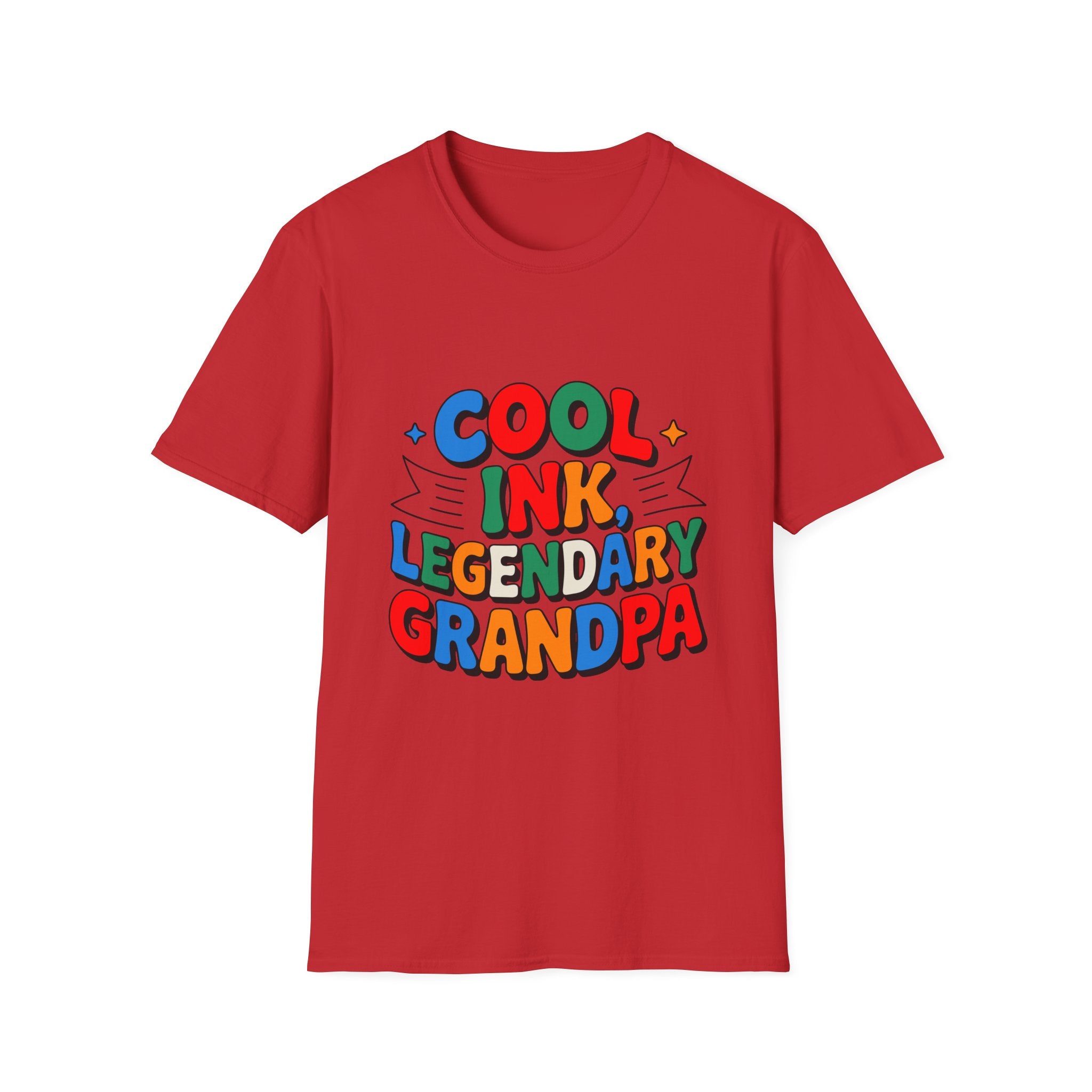 Legendary Grandpa T-Shirt – colorful cool ink for grandpa.