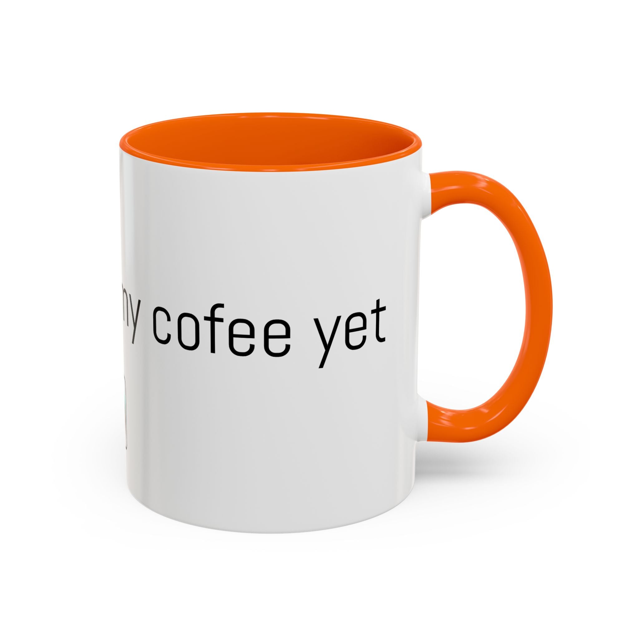 Coffee Mug — "I Haven't Had My Coffee Yet" Funny Emoji Middle Finger Accent Mug (11/15 oz)