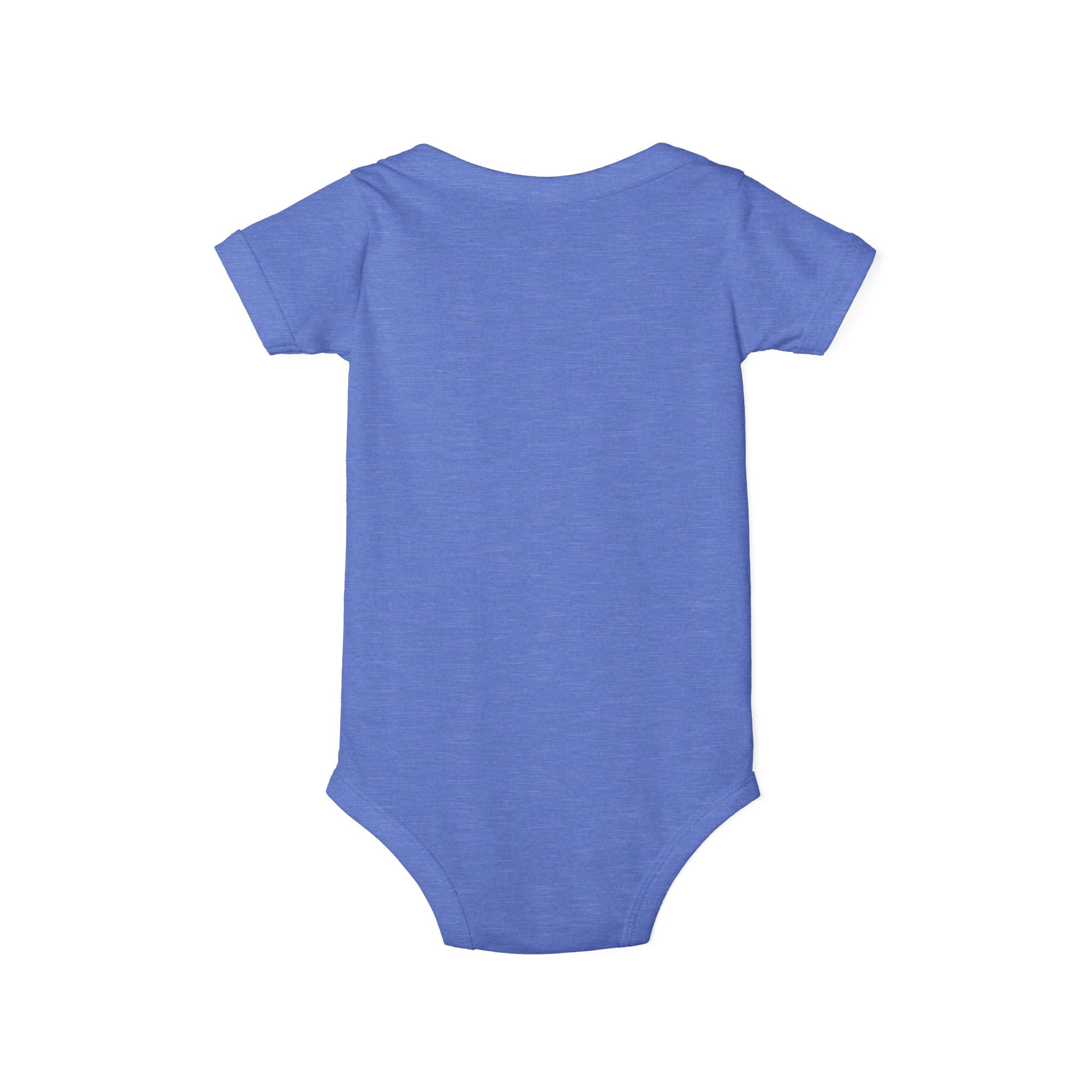 Infant Onesie - "LOVE" Patriotic Heart Baby Bodysuit