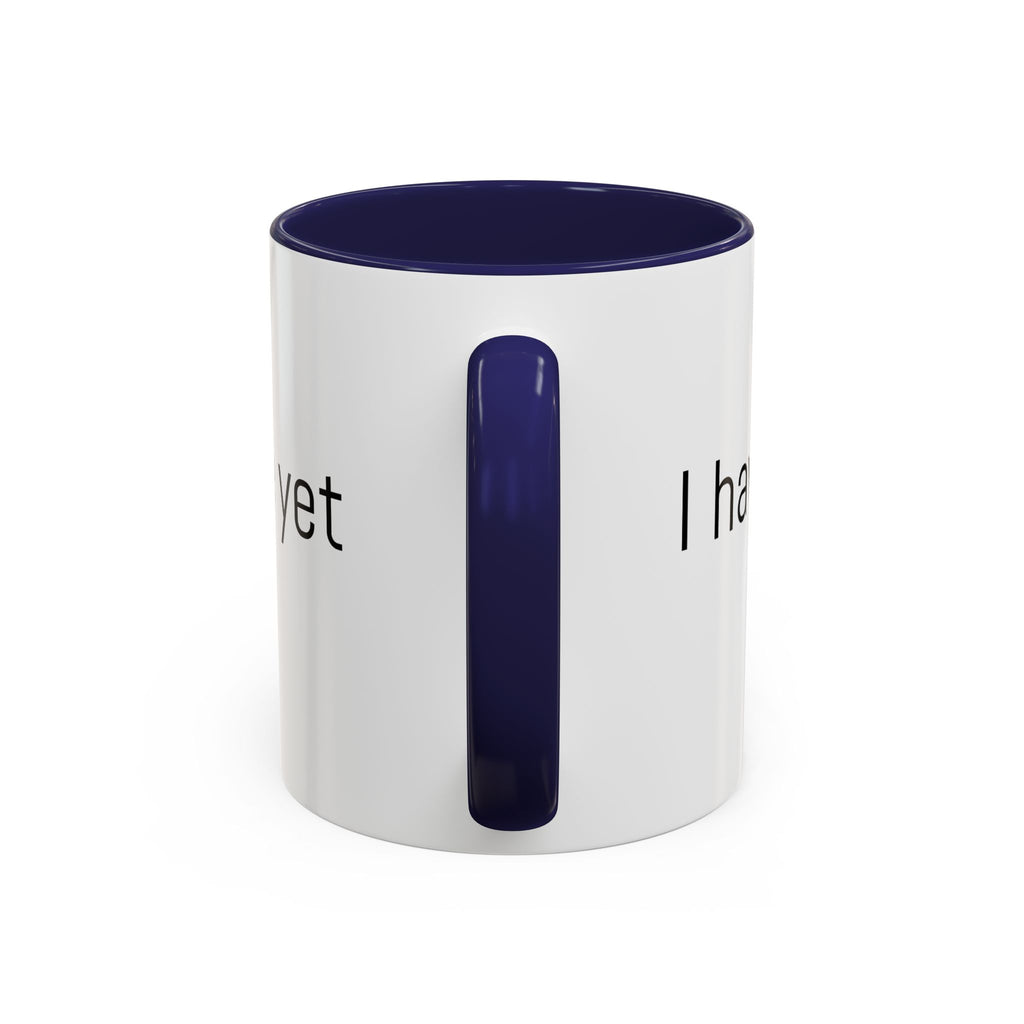 Coffee Mug — "I Haven't Had My Coffee Yet" Funny Emoji Middle Finger Accent Mug (11/15 oz)