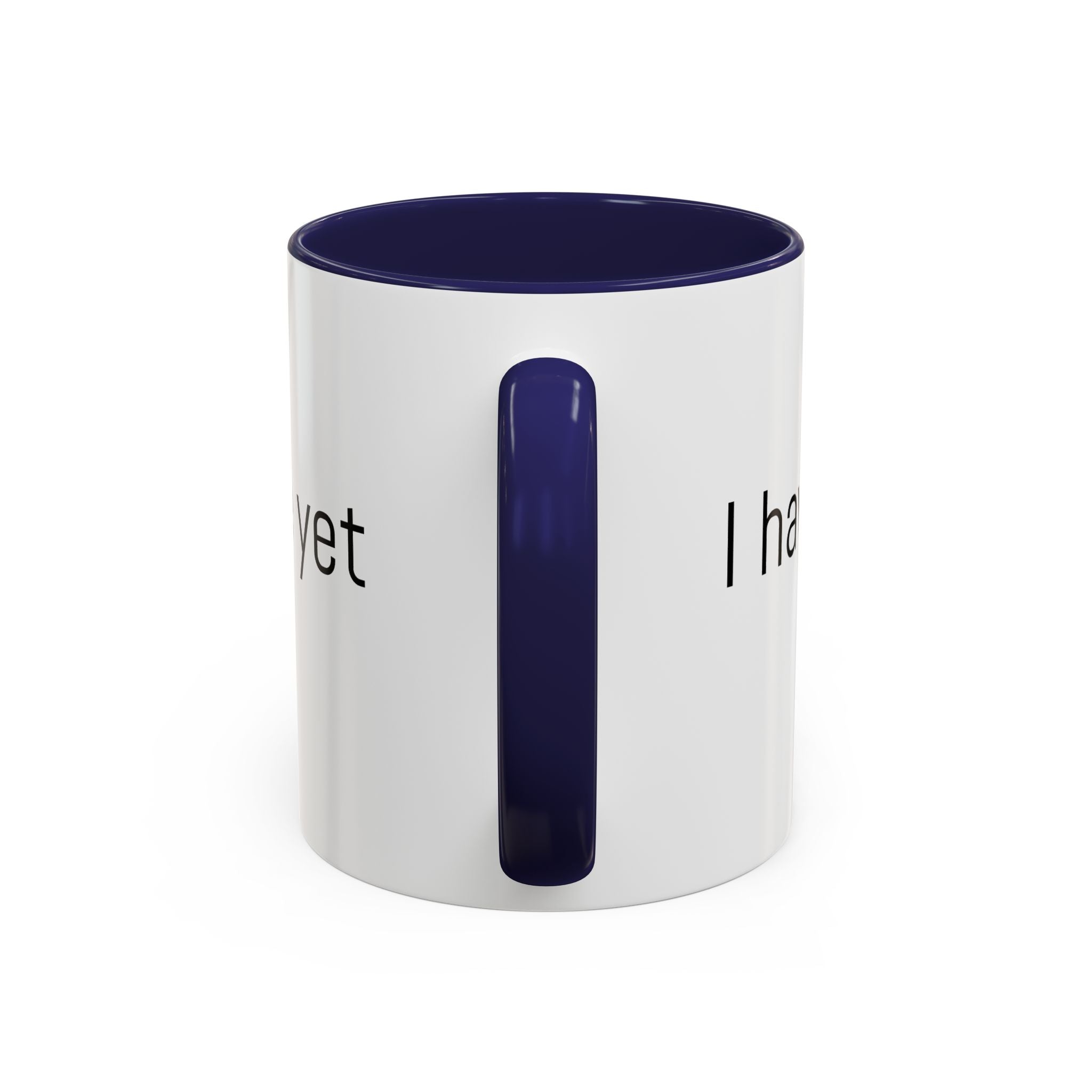Coffee Mug — "I Haven't Had My Coffee Yet" Funny Emoji Middle Finger Accent Mug (11/15 oz)