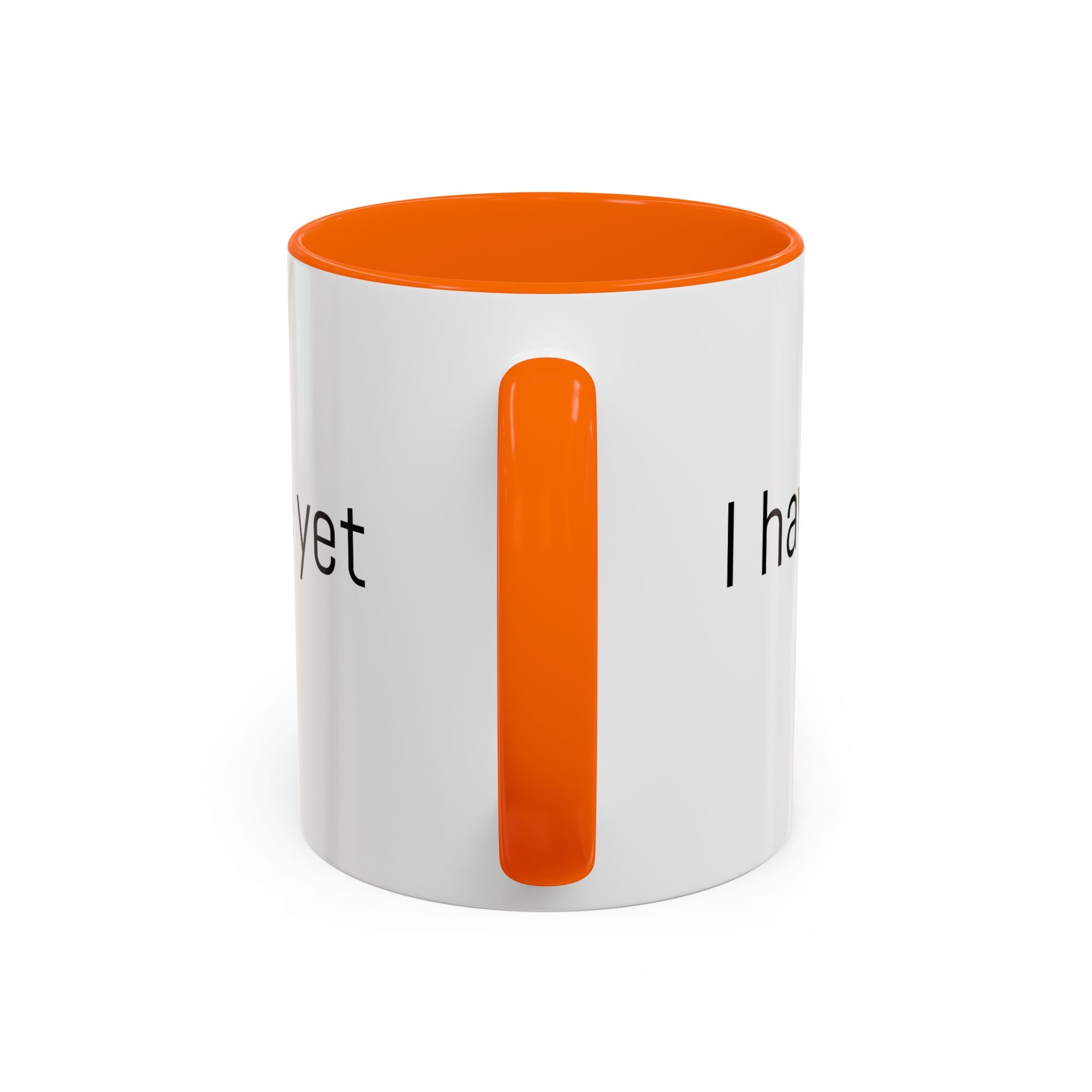 Coffee Mug — "I Haven't Had My Coffee Yet" Funny Emoji Middle Finger Accent Mug (11/15 oz)