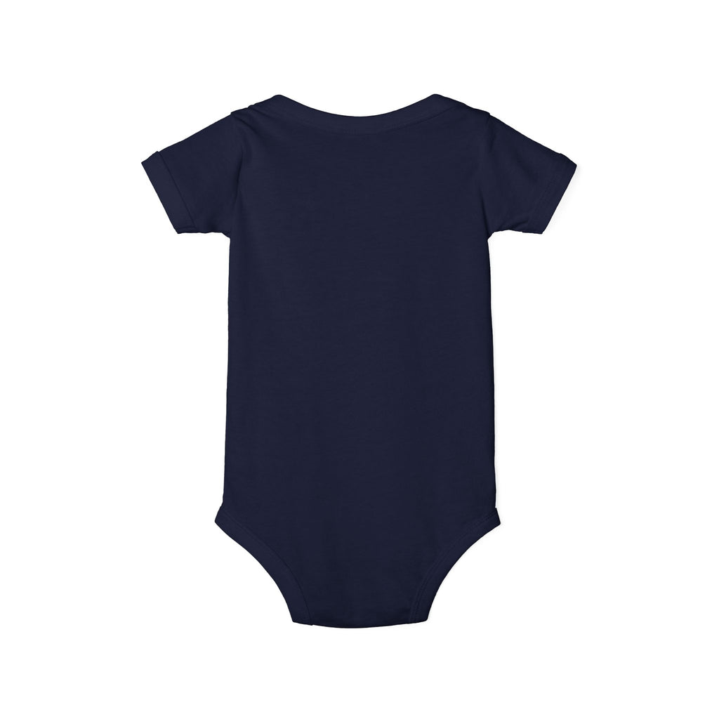 Infant Onesie - "LOVE" Patriotic Heart Baby Bodysuit