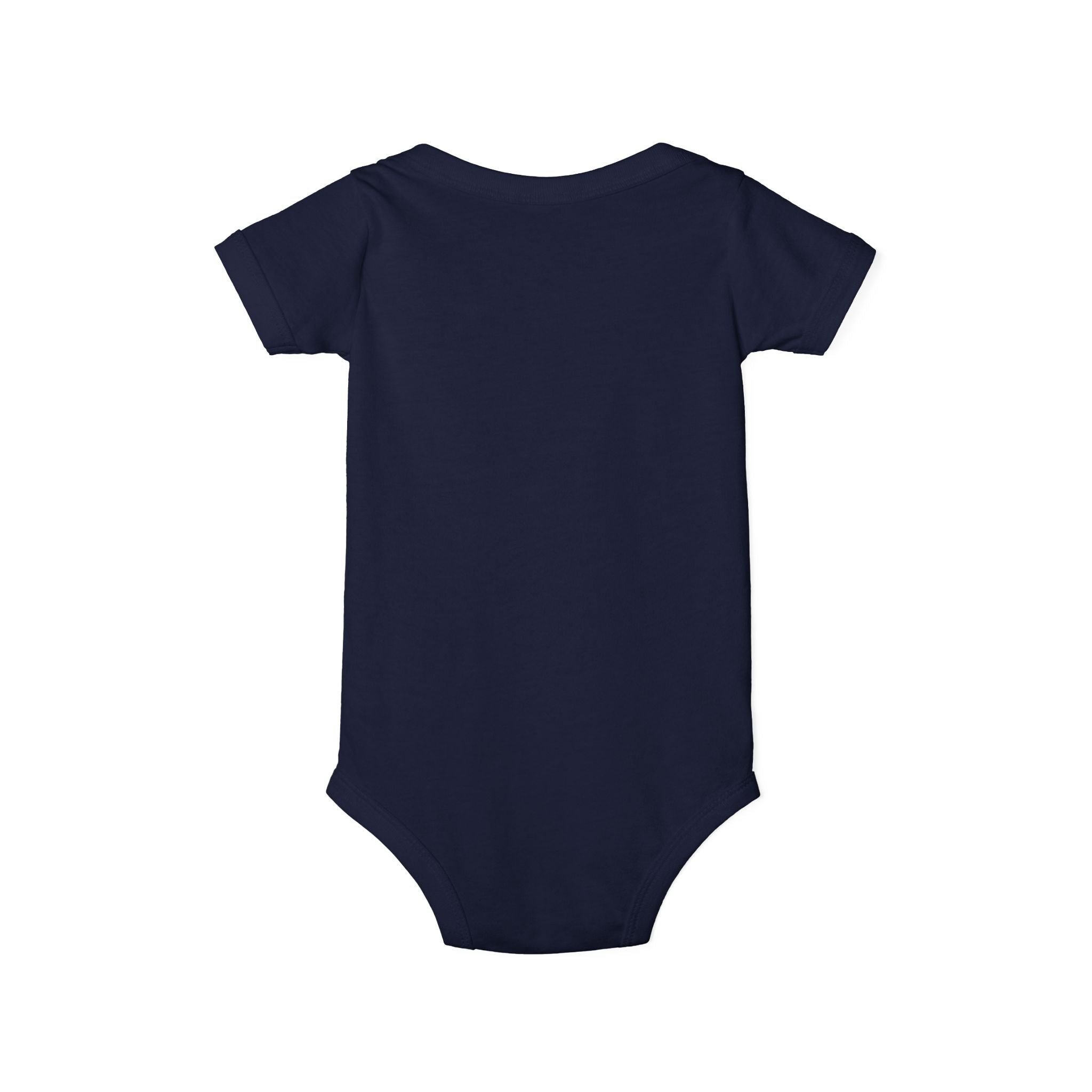 Infant Onesie - "LOVE" Patriotic Heart Baby Bodysuit