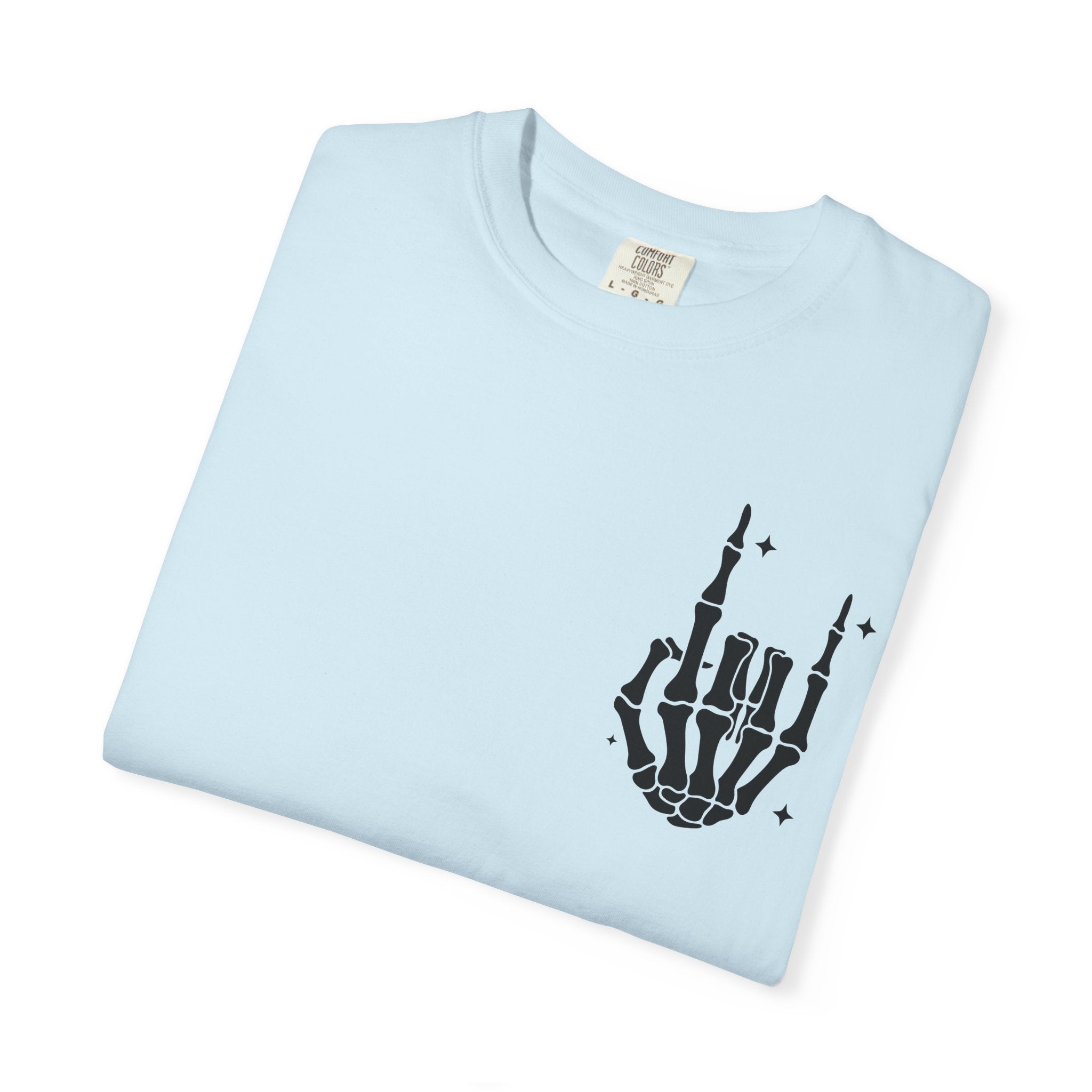 Fourth of July Skull T-Shirt — "Chill the Fourth Out" Patriotic Skeleton Tee