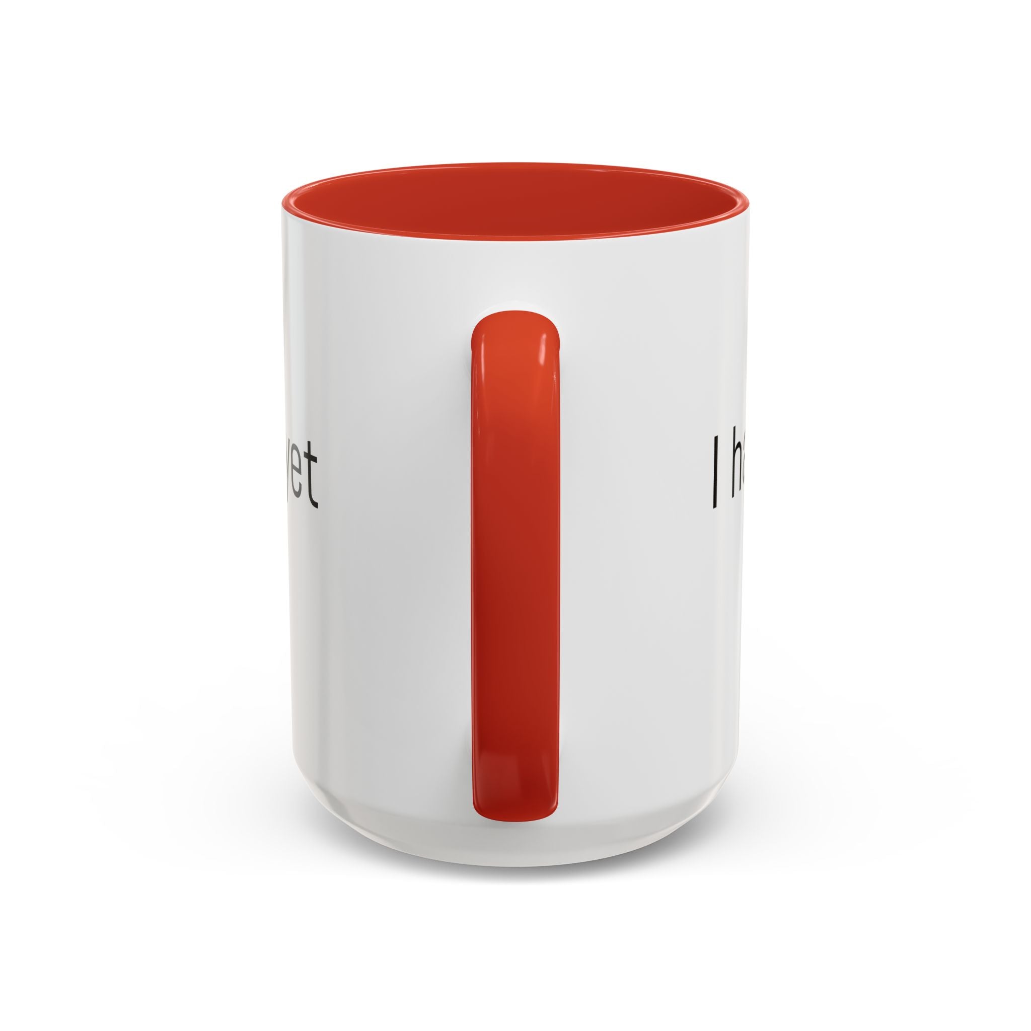 Coffee Mug — "I Haven't Had My Coffee Yet" Funny Emoji Middle Finger Accent Mug (11/15 oz)