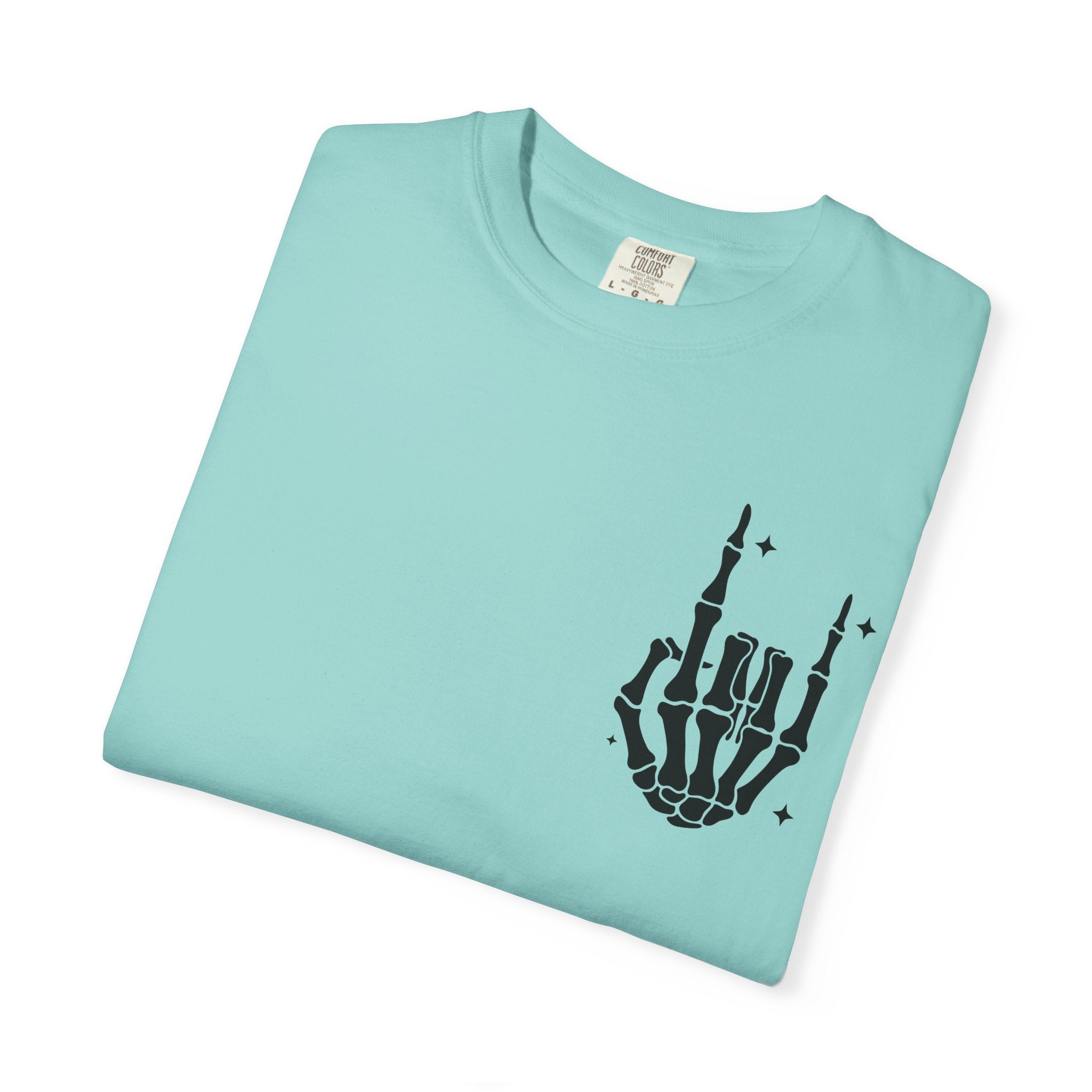 Fourth of July Skull T-Shirt — "Chill the Fourth Out" Patriotic Skeleton Tee