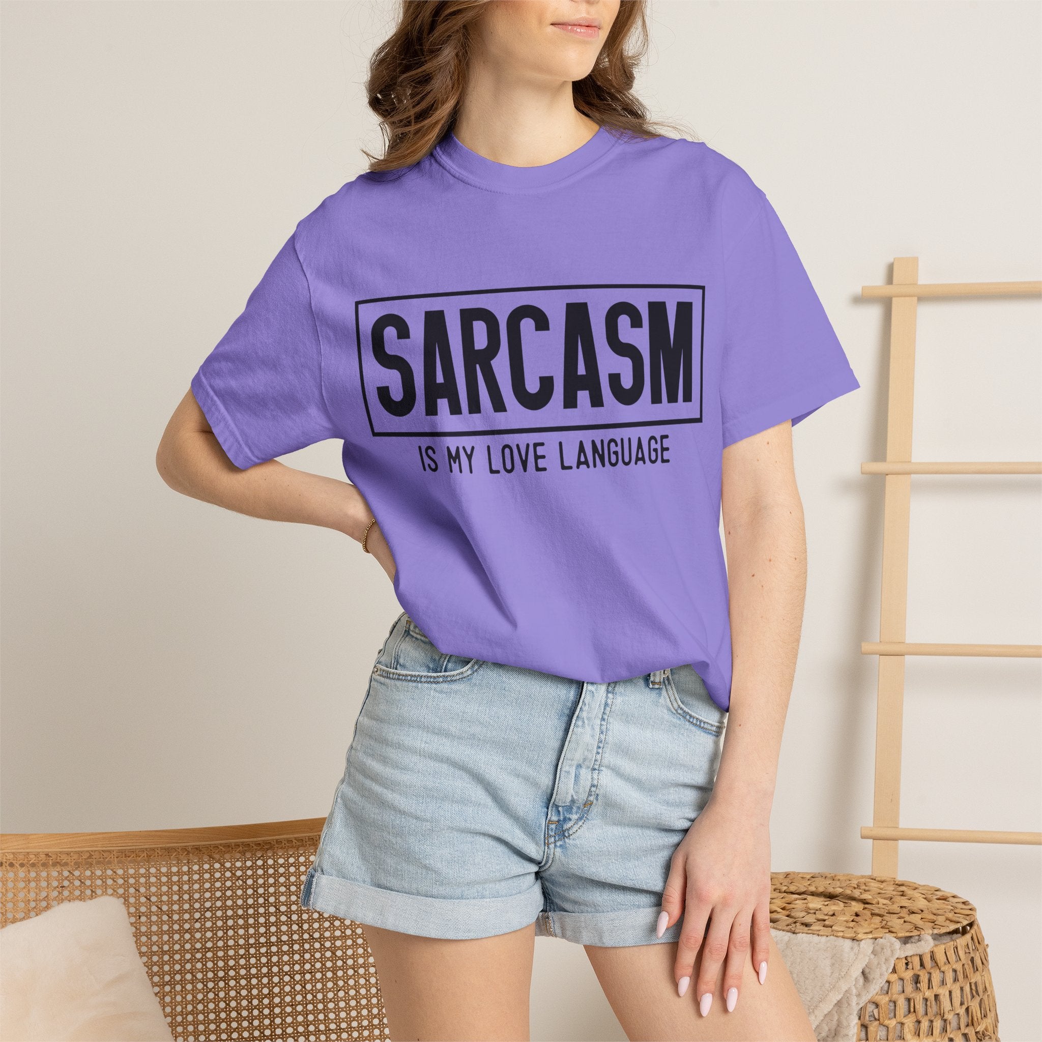 Sarcasm Is My Love Language T-Shirt — Funny Graphic Tee