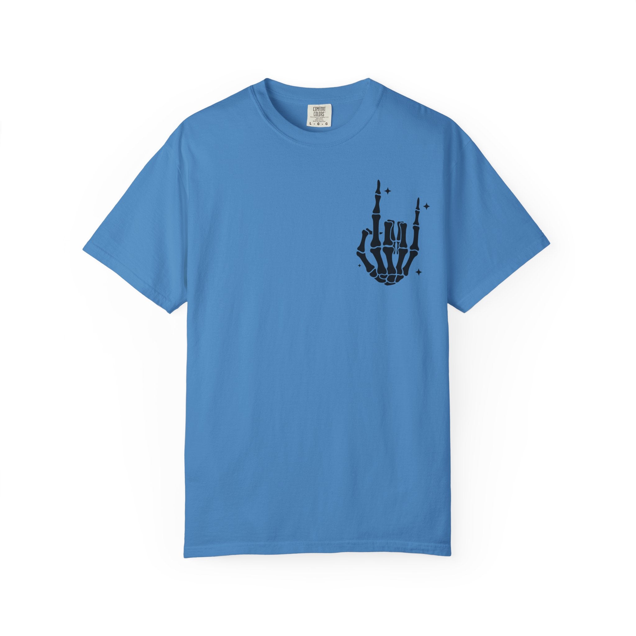 Fourth of July Skull T-Shirt — "Chill the Fourth Out" Patriotic Skeleton Tee