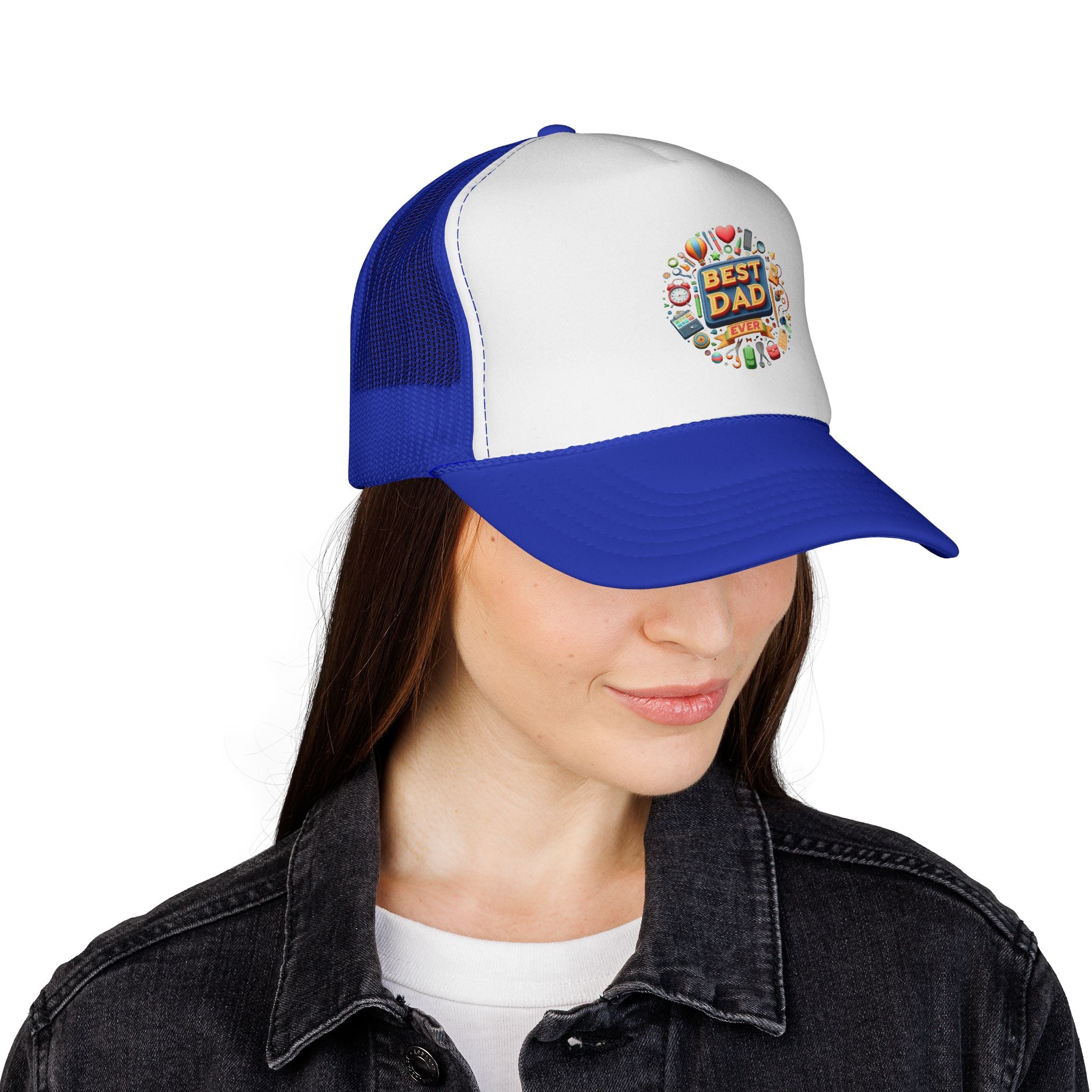 Best Dad Trucker Cap