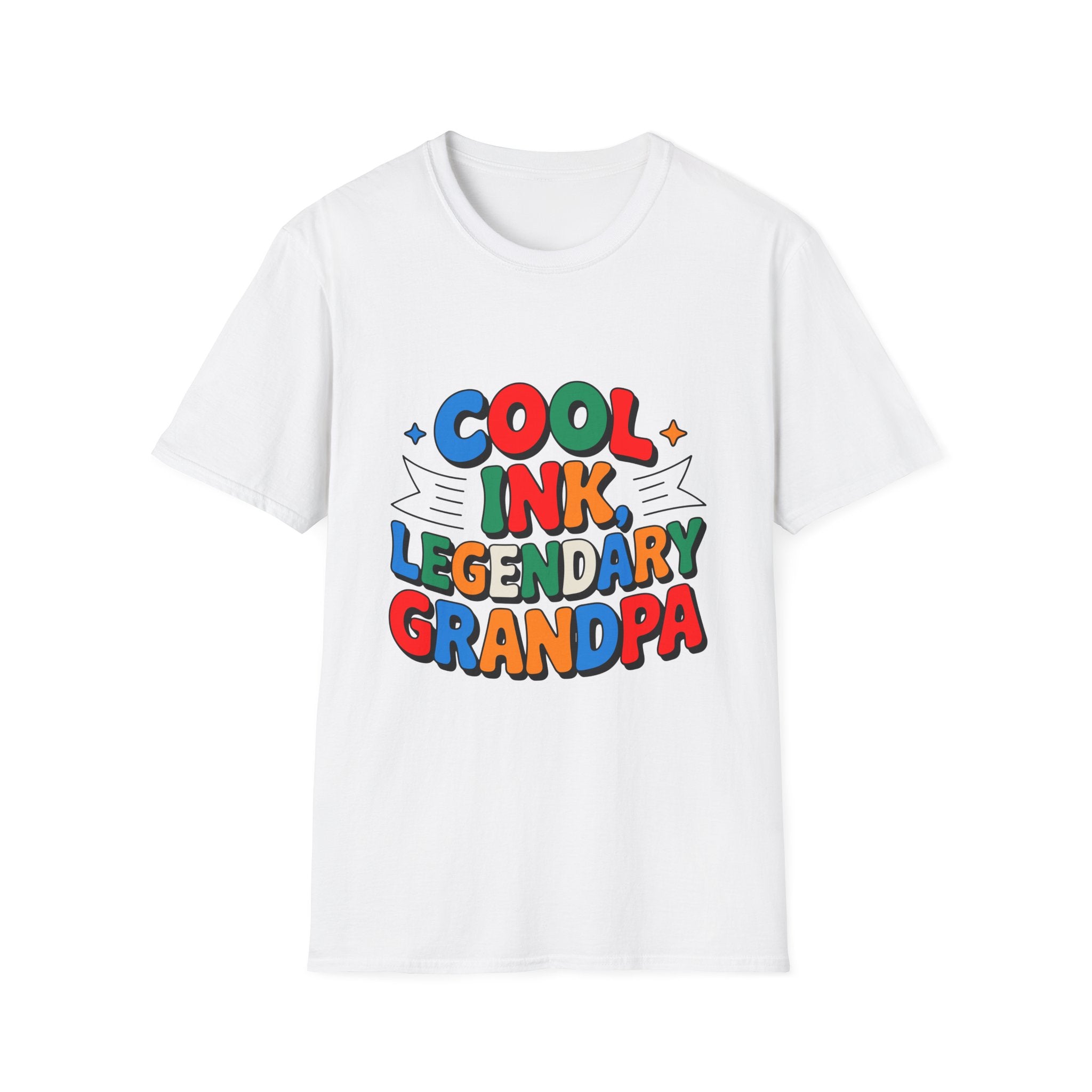 Legendary Grandpa T-Shirt – colorful cool ink for grandpa.