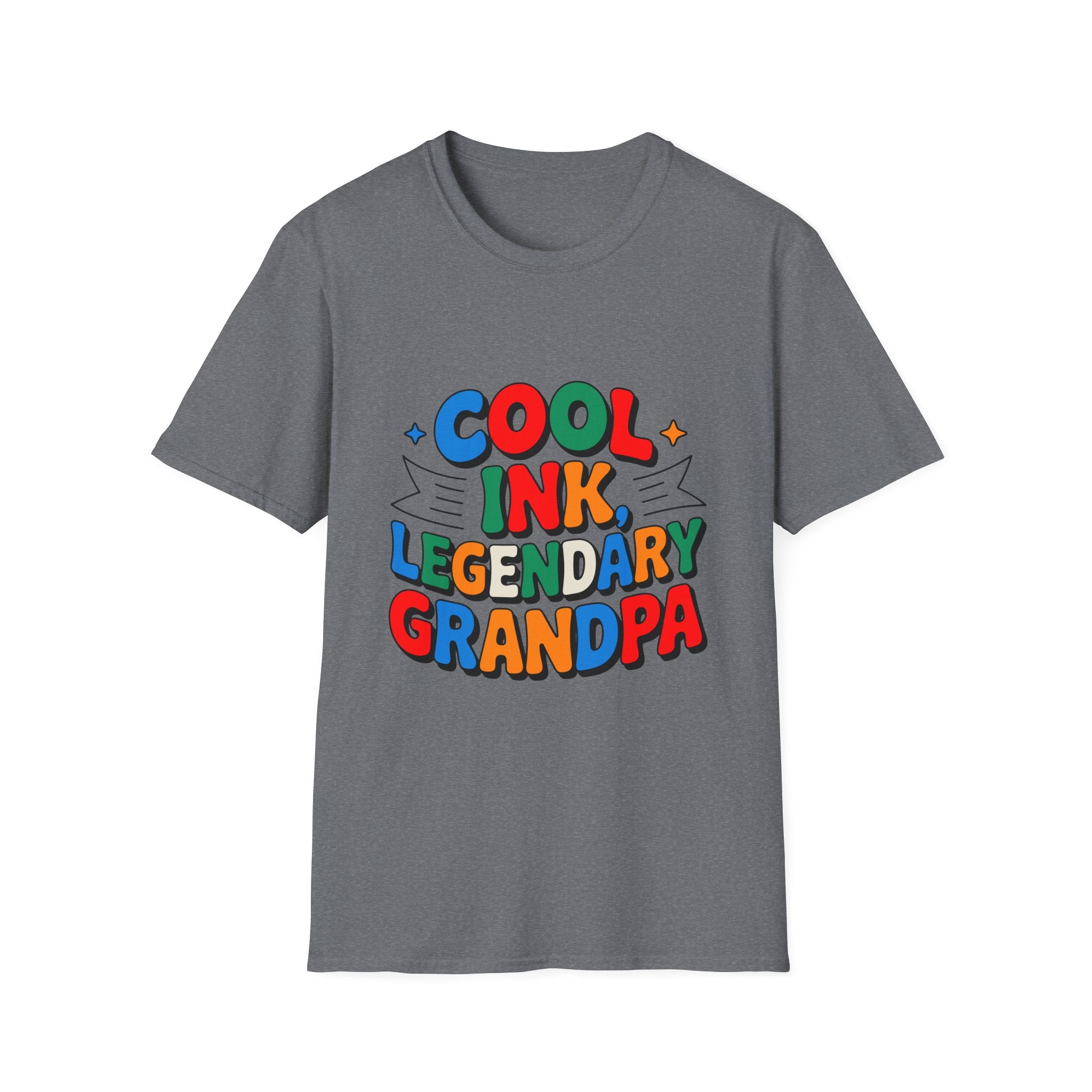 Legendary Grandpa T-Shirt – colorful cool ink for grandpa.