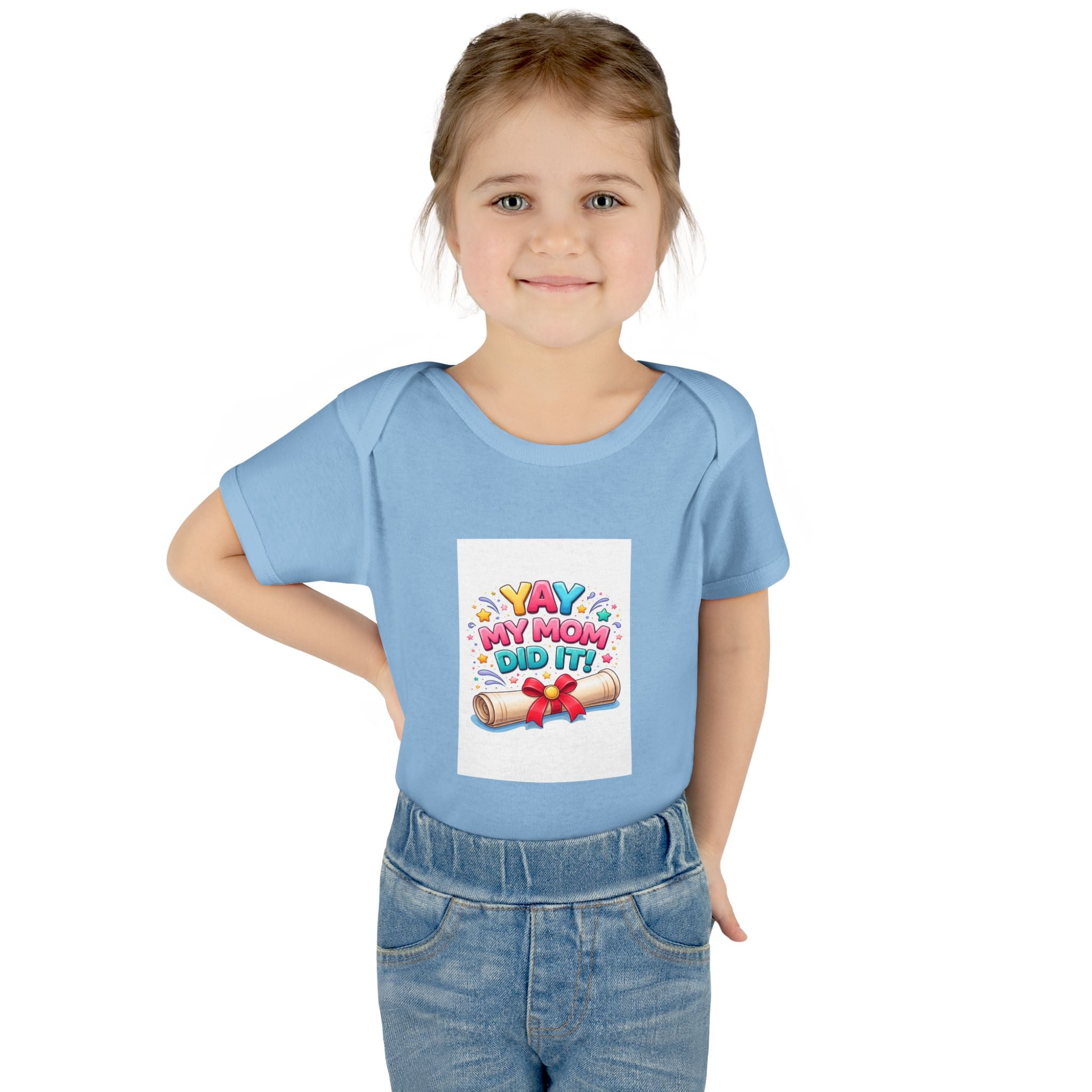 Graduation announcement baby onesie