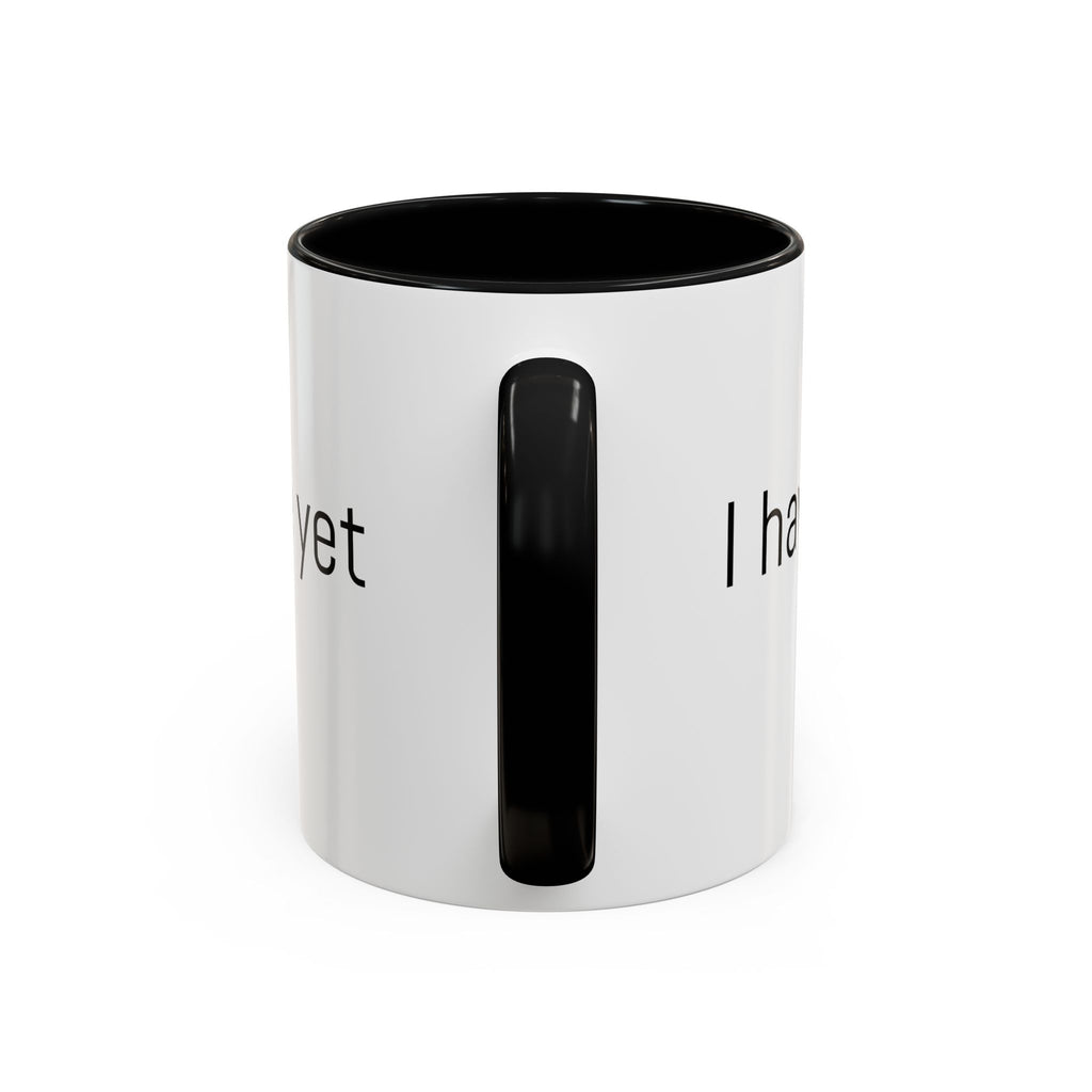 Coffee Mug — "I Haven't Had My Coffee Yet" Funny Emoji Middle Finger Accent Mug (11/15 oz)