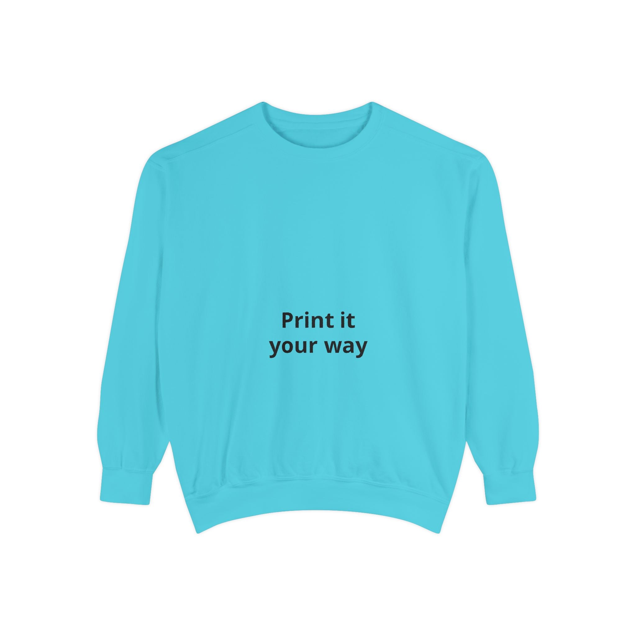 Unisex Garment-Dyed Sweatshirt