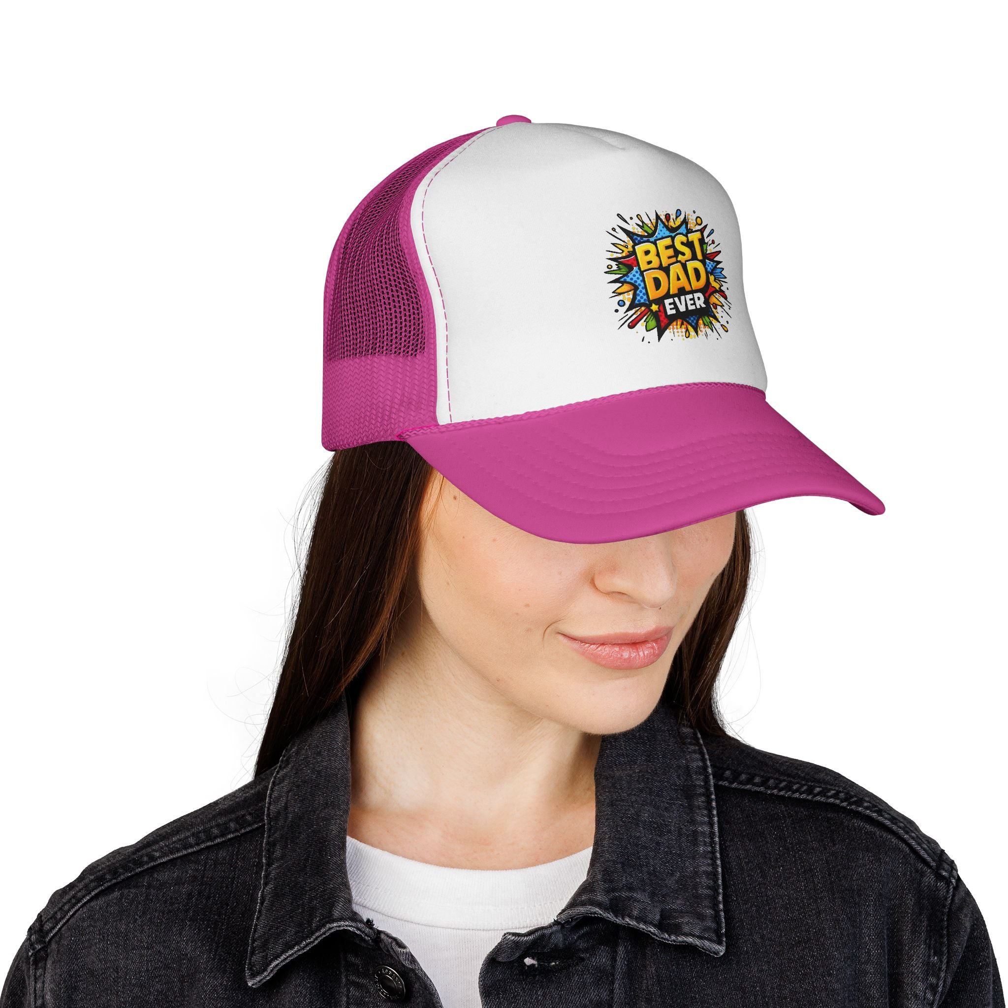 Best Dad Ever Trucker Cap