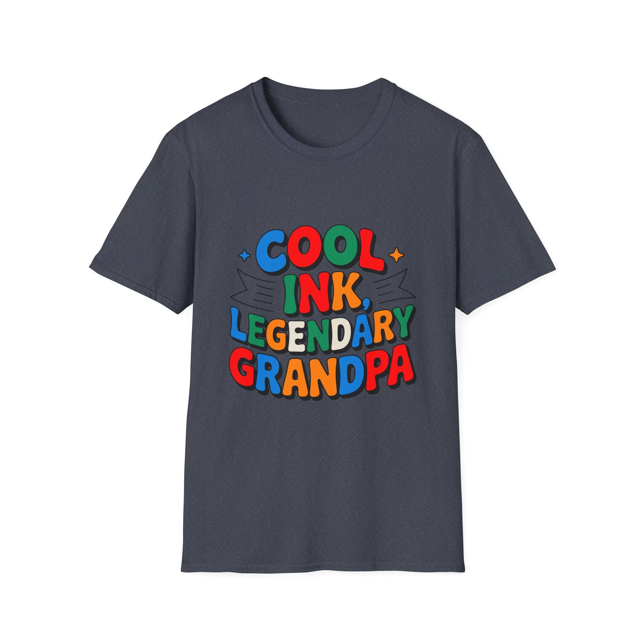 Legendary Grandpa T-Shirt – colorful cool ink for grandpa.